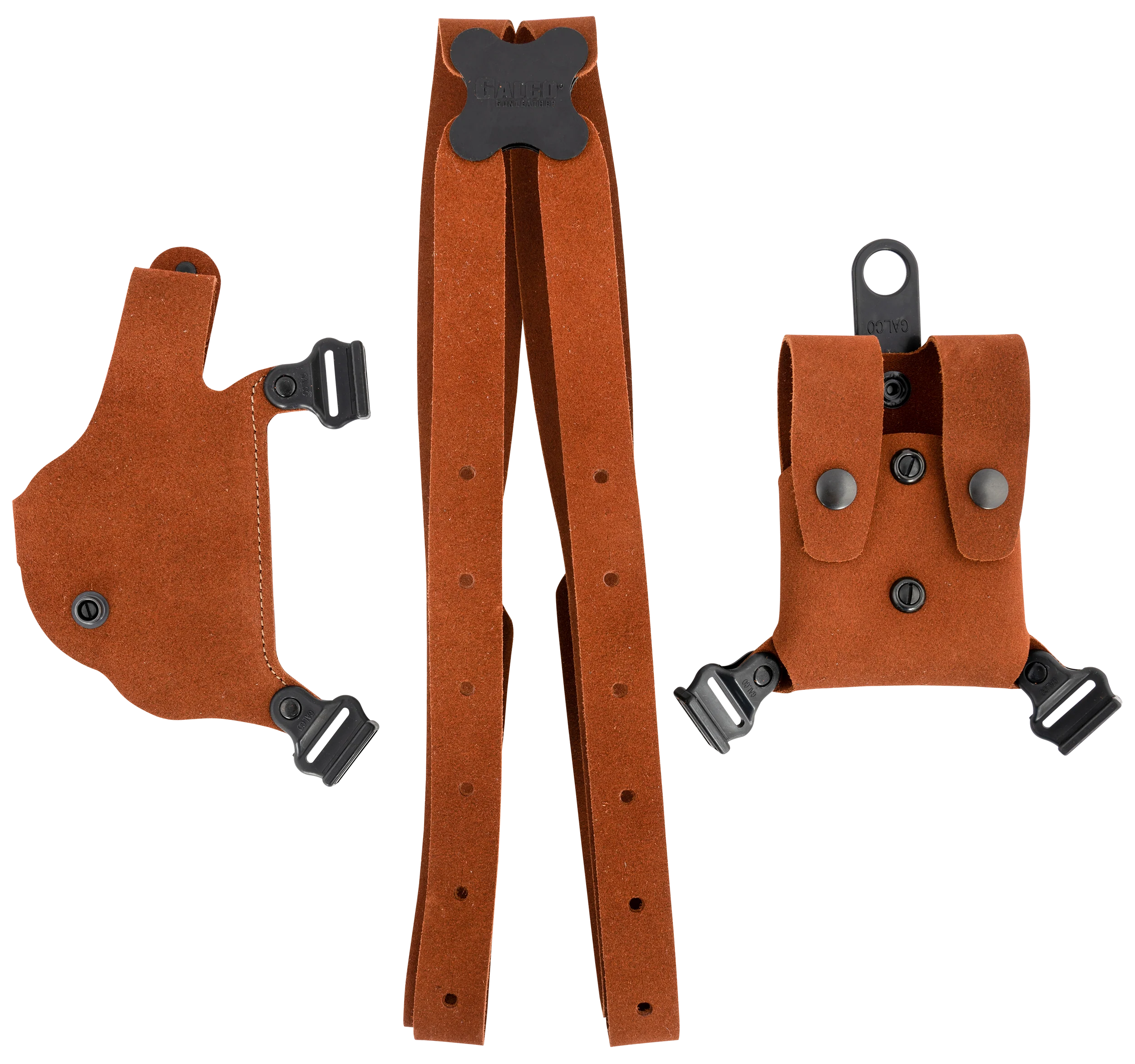 Galco Classic Lite 2.0 Shoulder Holster System, Right Hand, Natural Leather – CL2212