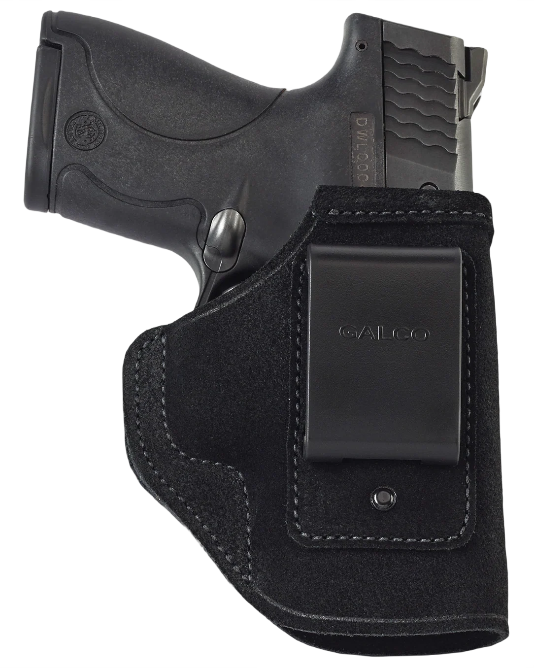Galco Stow-N-Go Inside-the-Waistband Holster, Right Hand, Black, Premium Center Cut Steerhide, STO600RB