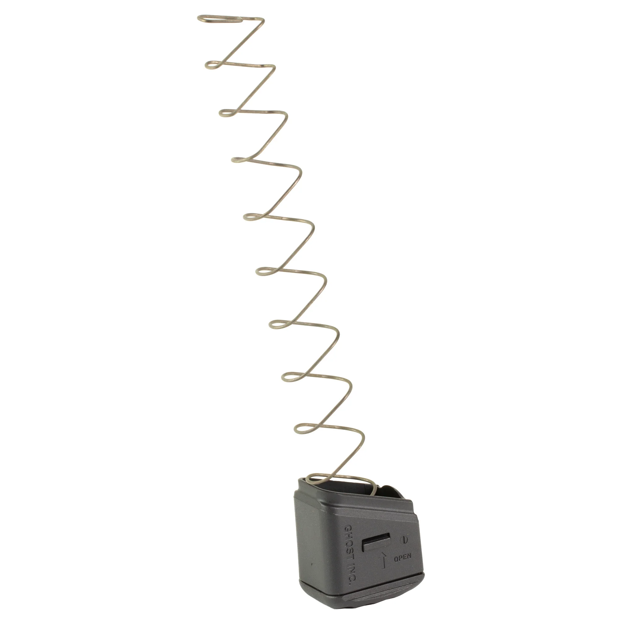 Ghost Inc. MOAB Gen2 +6 Magazine Extension Baseplate for Glock 17 OEM Mags, Matte Black GHOGEN2MOABGL17-6BLK