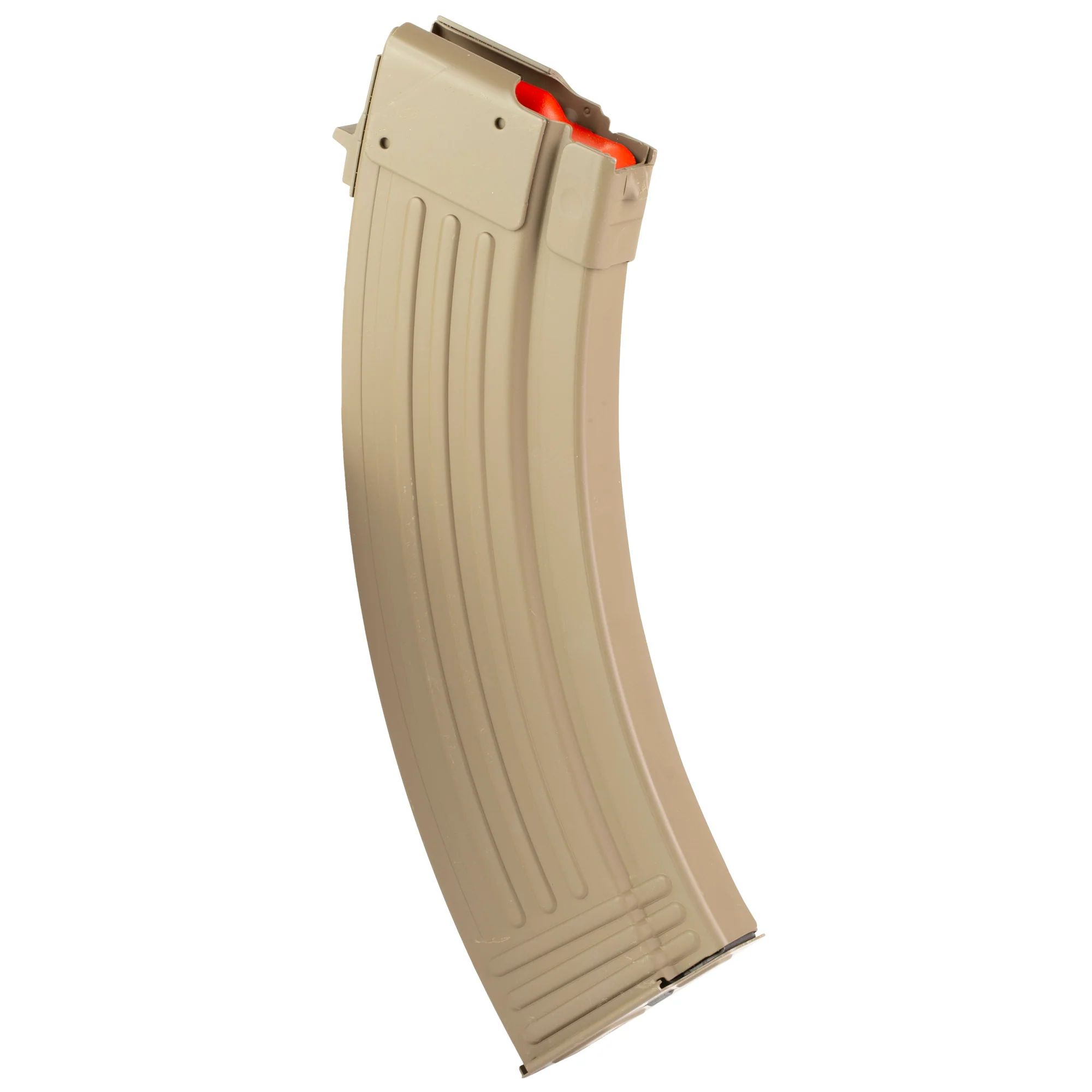 Global Ordnance AK-47 10/30 Steel Magazine 7.62x39 Flat Dark Earth (FDE) 810091157718 - Image 2