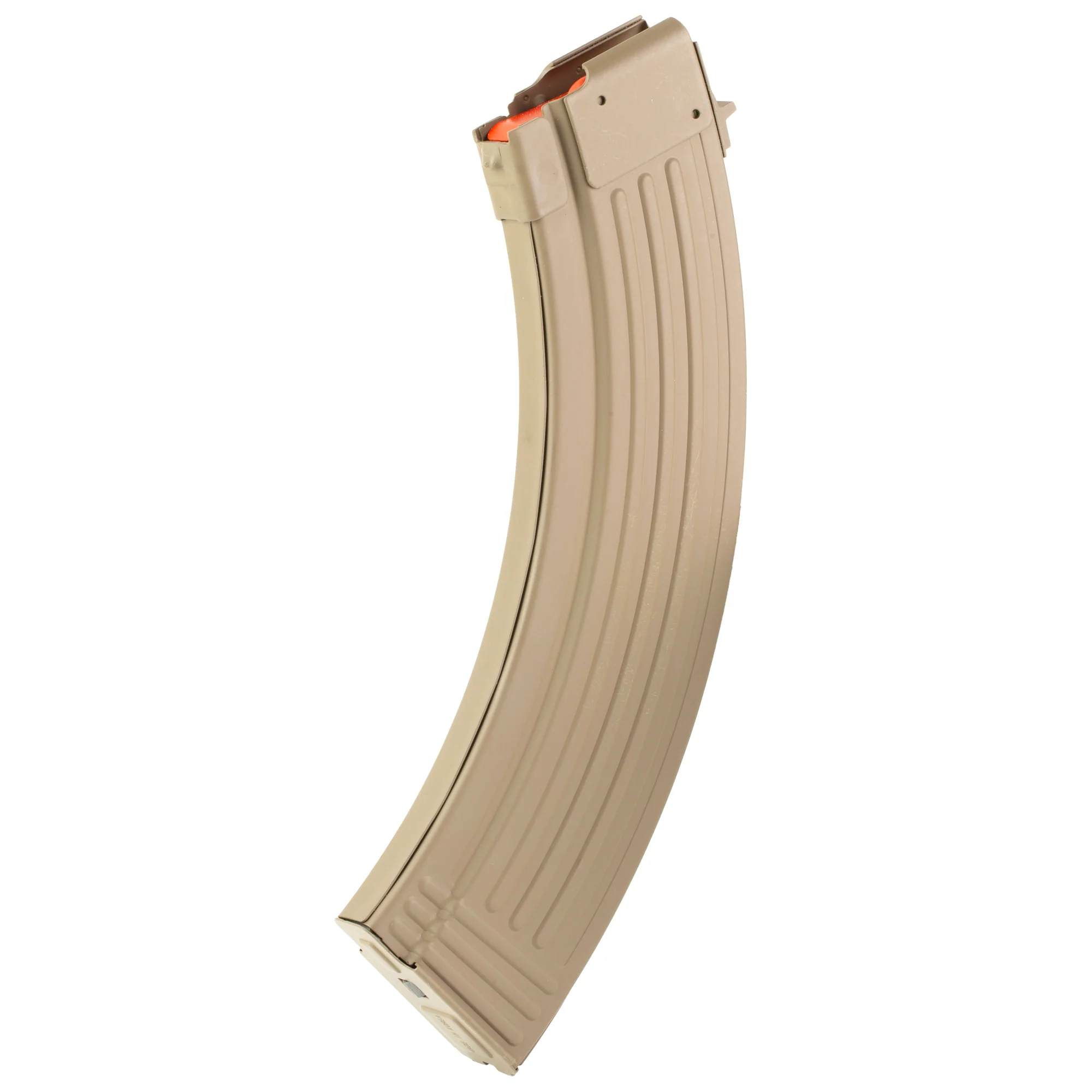 Global Ordnance AK-47 40-Round Steel Magazine for 7.62x39, Flat Dark Earth 810091157503