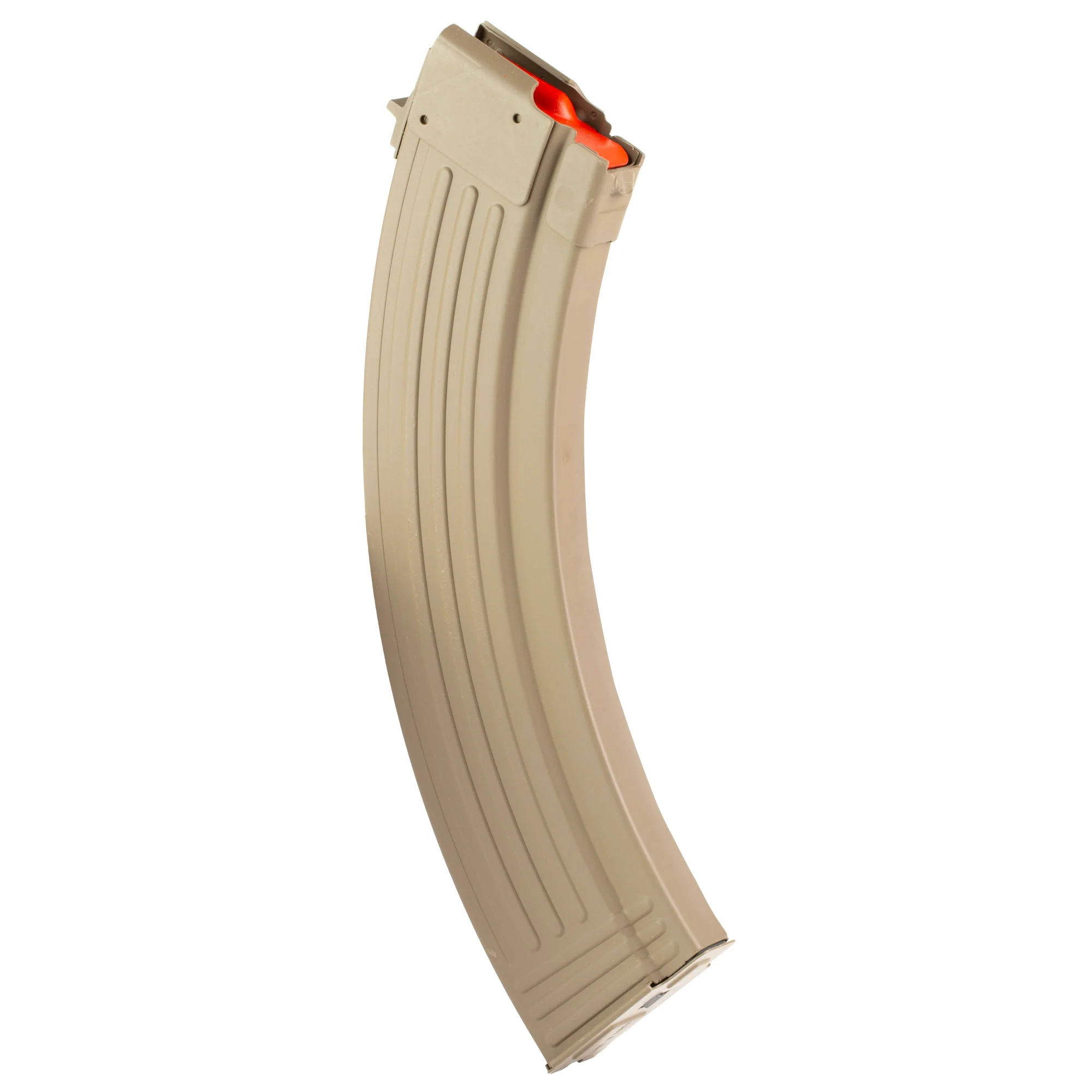 Global Ordnance AK-47 40-Round Steel Magazine for 7.62x39, Flat Dark Earth 810091157503 - Image 2
