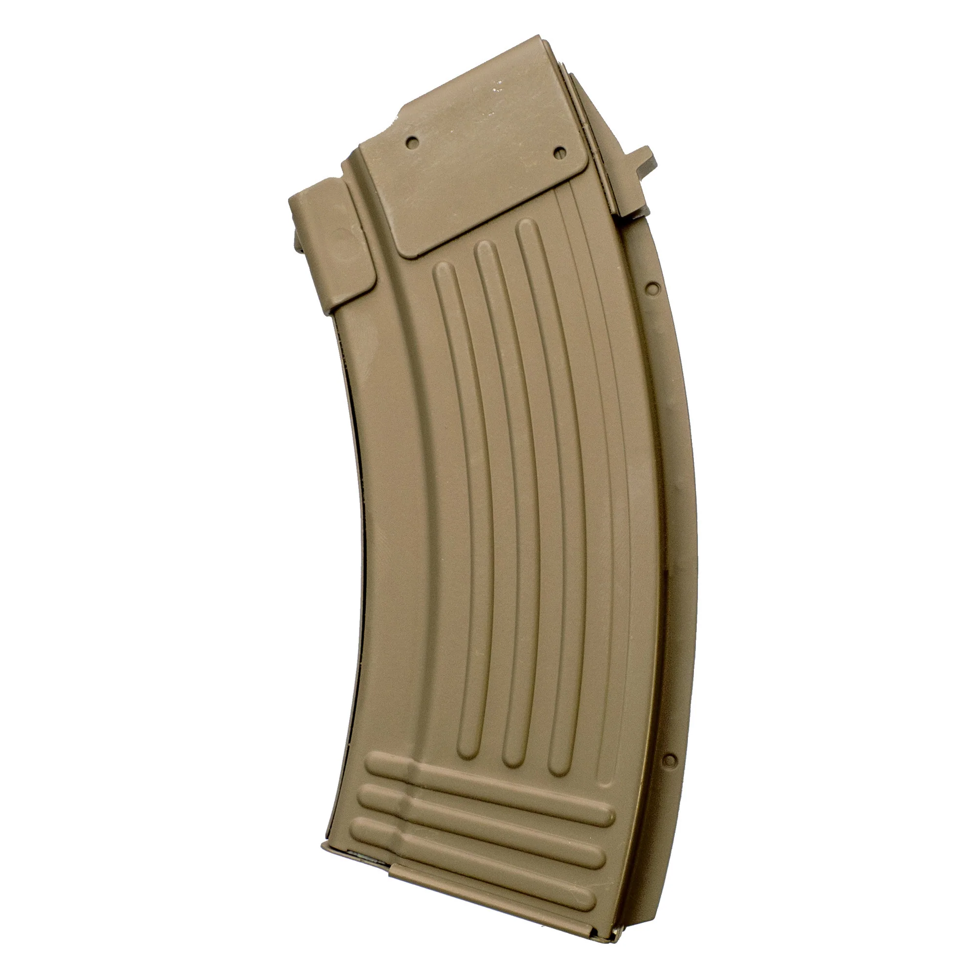 Global Ordnance AK-47 Steel Magazine 20-Round 7.62x39 Flat Dark Earth 810091157435