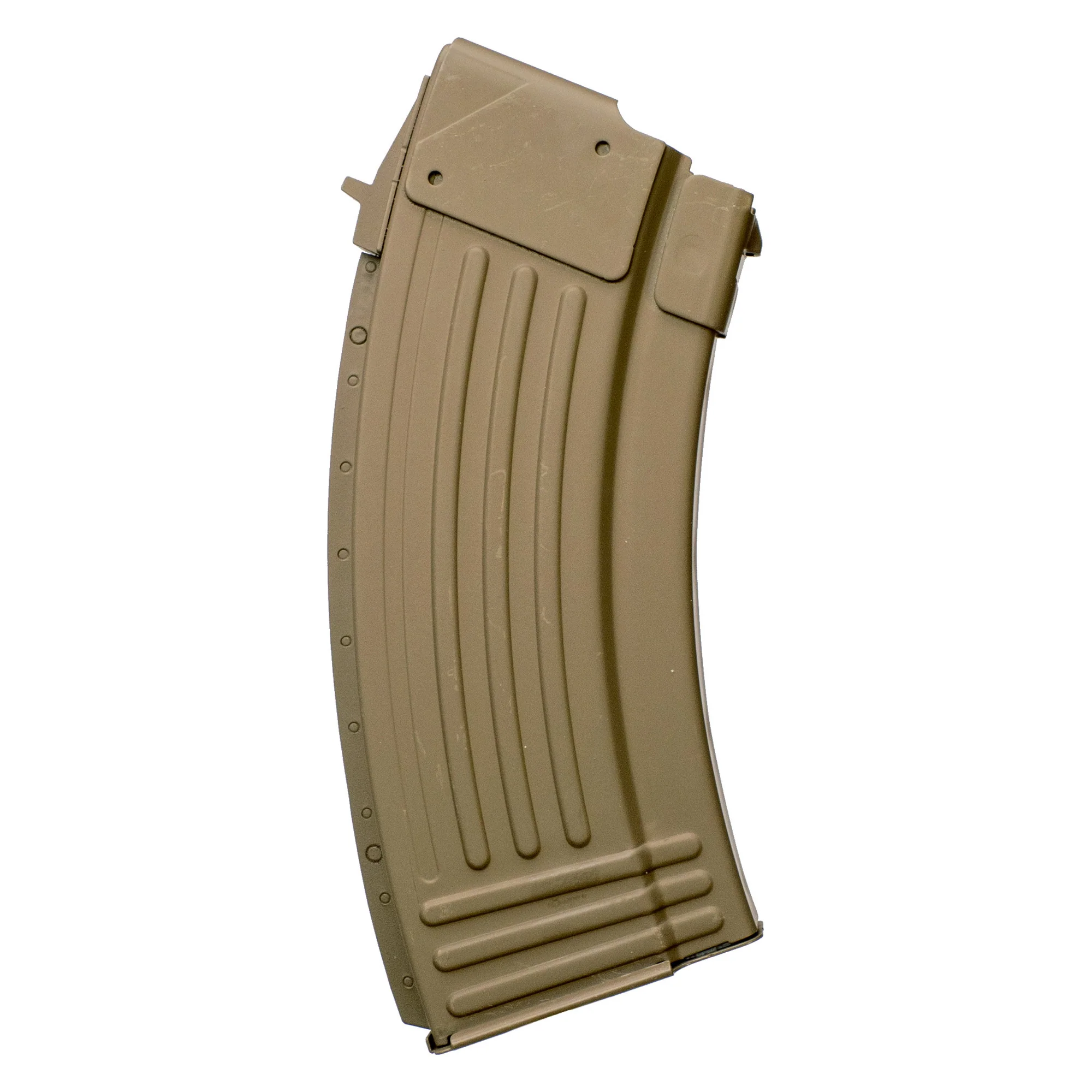 Global Ordnance AK-47 Steel Magazine 20-Round 7.62x39 Flat Dark Earth 810091157435 - Image 2