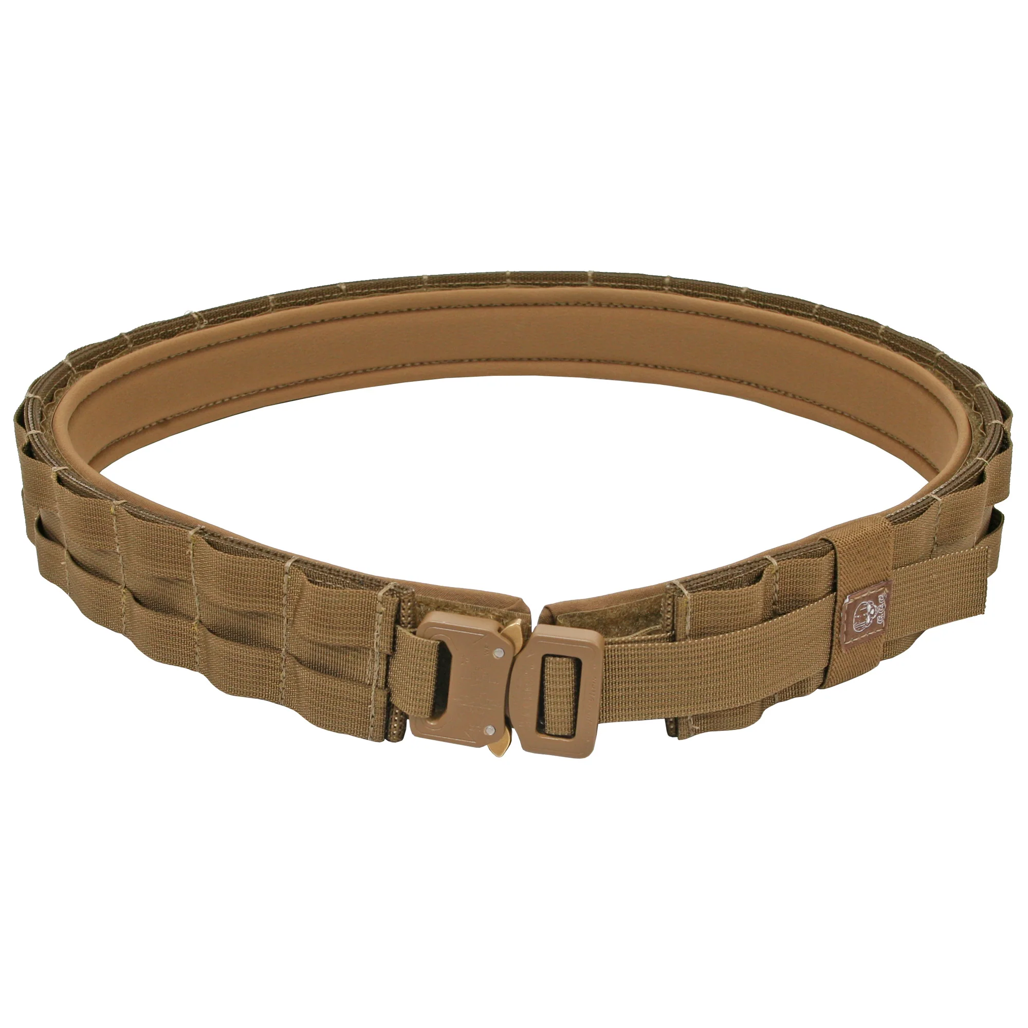 Grey Ghost Gear UGF Battle Belt with Padded Inner, Large Coyote Brown 1.5/2 in System - 7013-14
