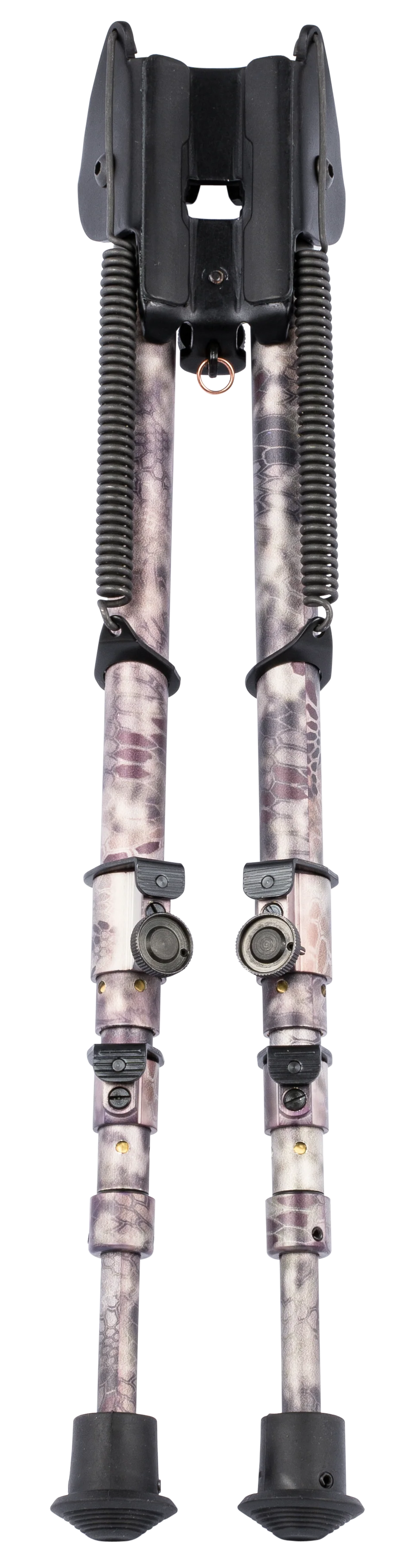 Harris Bipod, 13.5-27 in Adjustable, Kryptek Highlander, Sling Stud Mount, Steel/Aluminum 1A2-25CCAMO