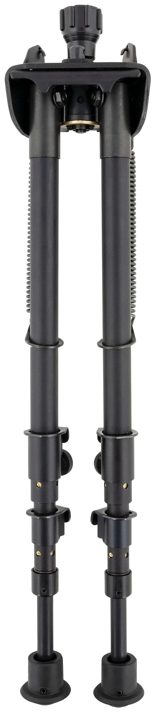 Harris Bipod Swivel Picatinny Mount 13.5-27 in, Steel/Aluminum, Rubber Feet - S-25CP