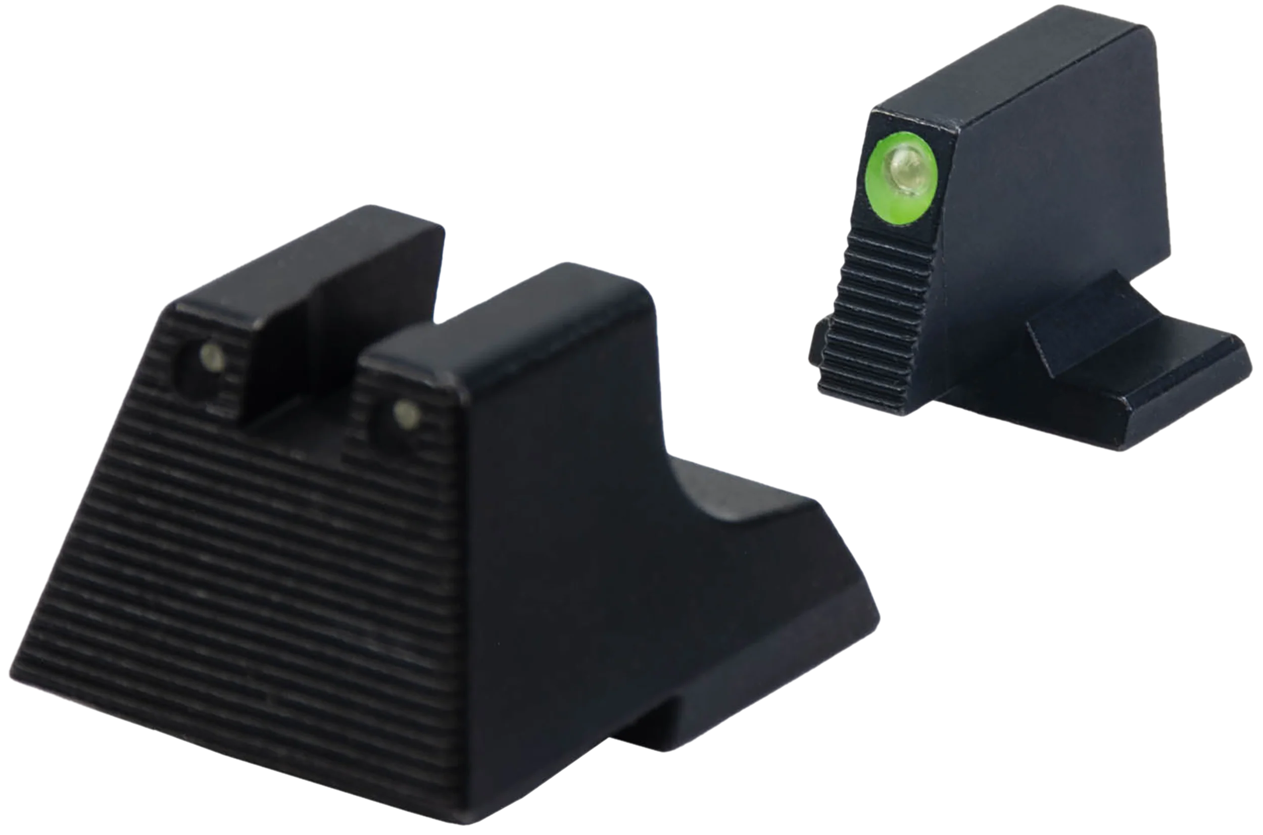 HK Elevated Tritium Night Sight Set for VP9/P30/HK45, Green Front, Suppressor-Height, 51000935