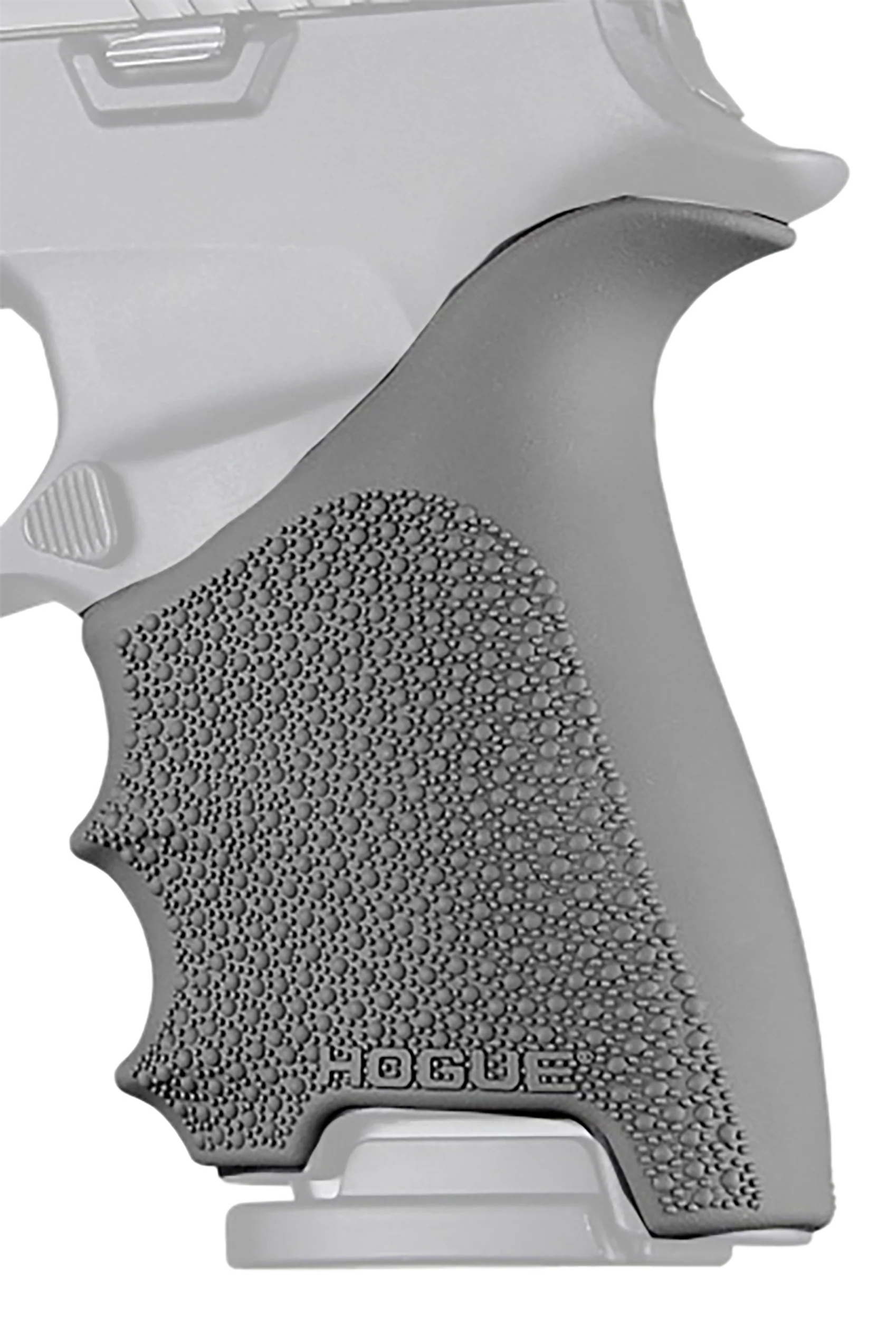 Hogue Handall Beavertail Grip Sleeve for Sig Sauer P320 Compact, Slate Gray Rubber 17612