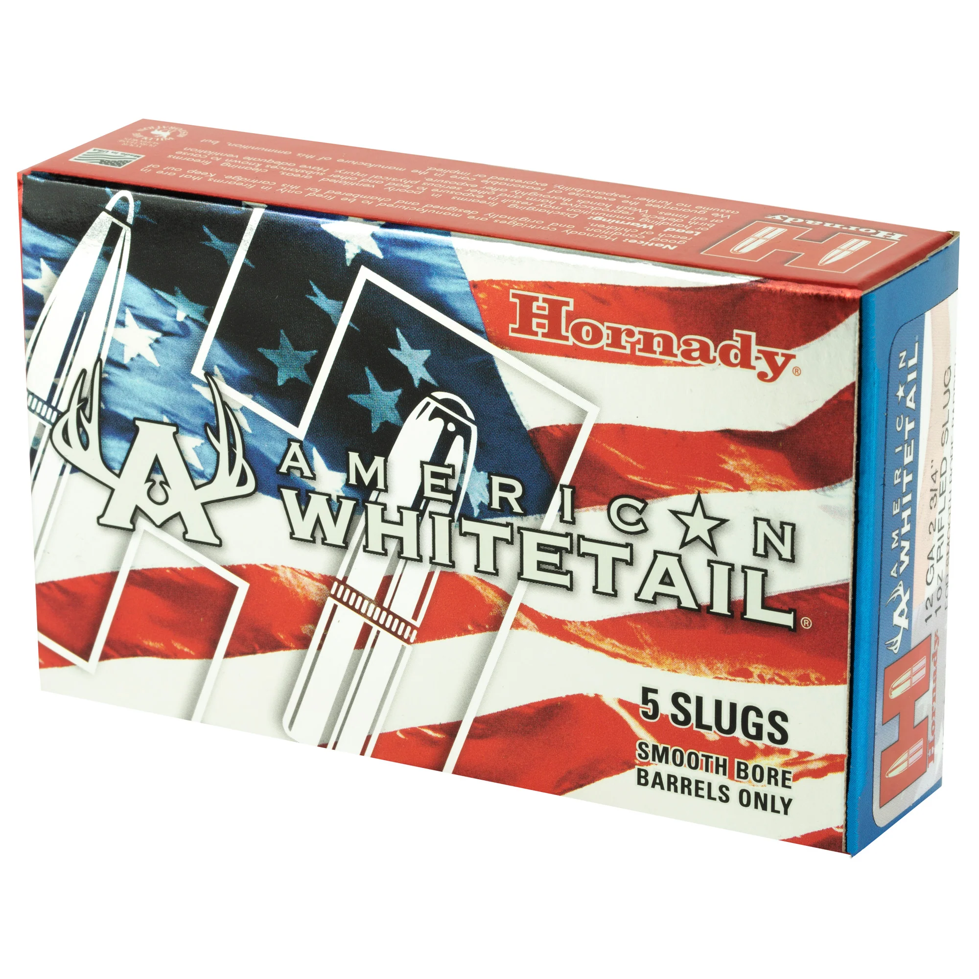 Hornady American Whitetail 12 Gauge 2-3/4" 1 oz Rifled Slug Ammo, 5/Box 86234 - Image 3