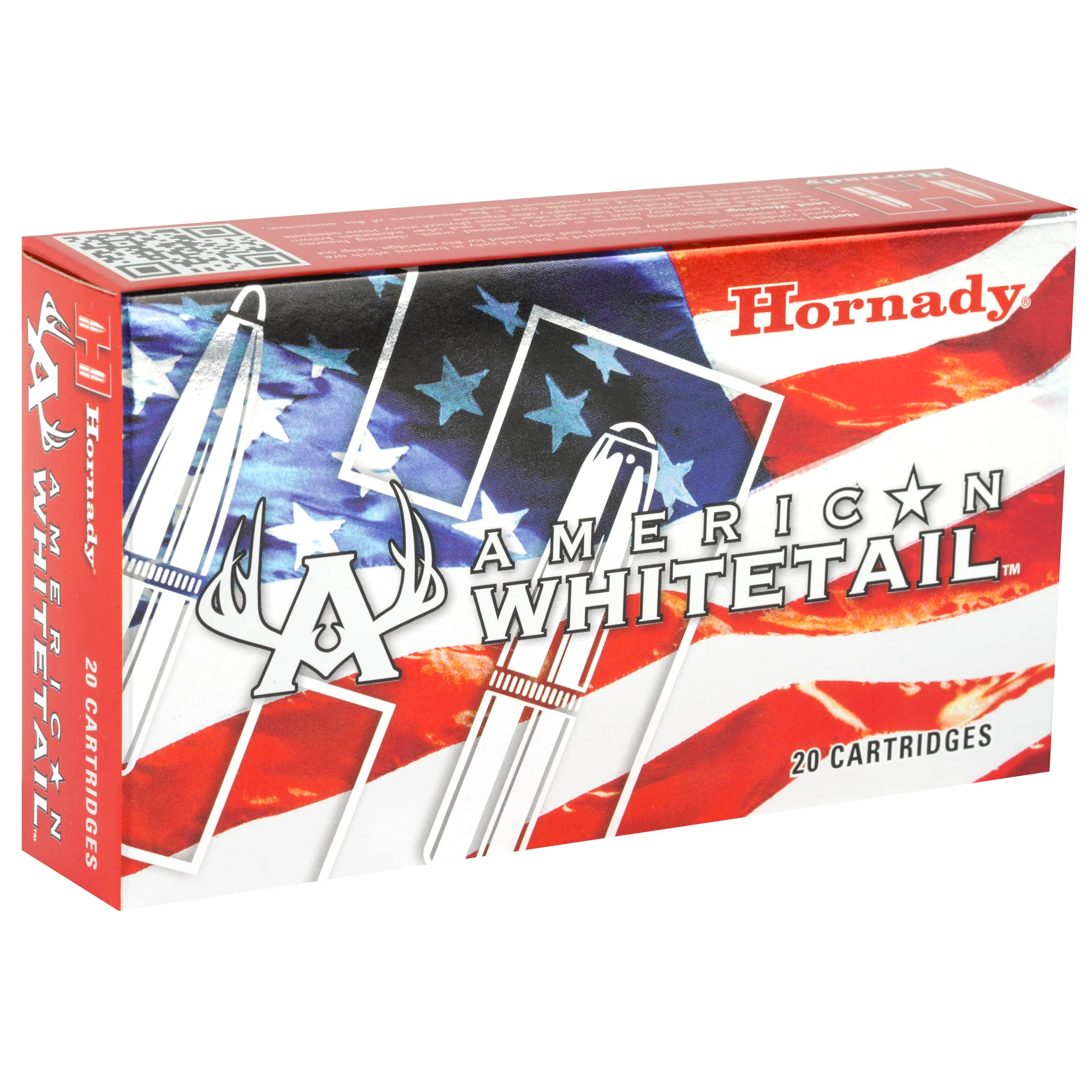 Hornady American Whitetail 6.5 Creedmoor 129gr InterLock Rifle Ammo, 20/Box 81489 - Image 2