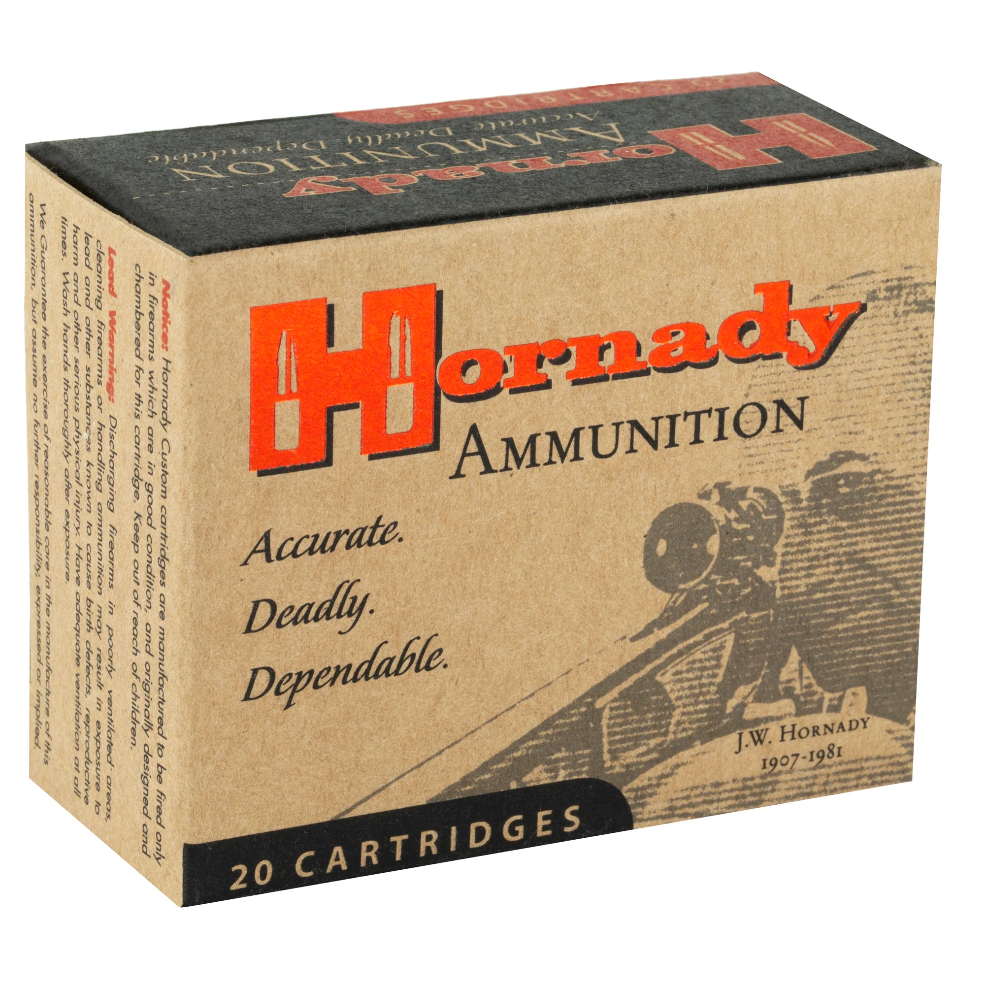 Hornady Custom .45 ACP 200gr XTP Jacketed Hollow Point Ammo 20-Round Box 9112 - Image 2
