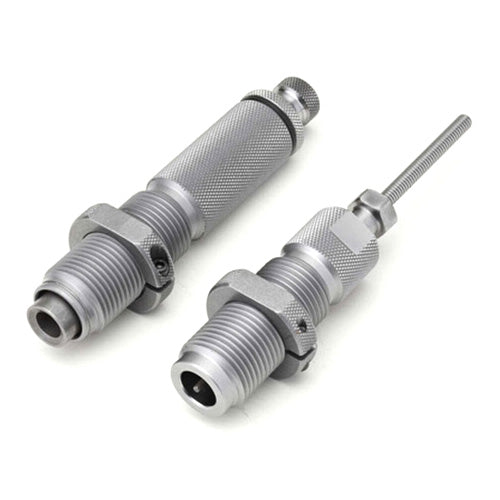 Hornady Custom Grade Series III 2-Die Set for 338 Lapua Magnum – Sizer & Seater, HOR546393