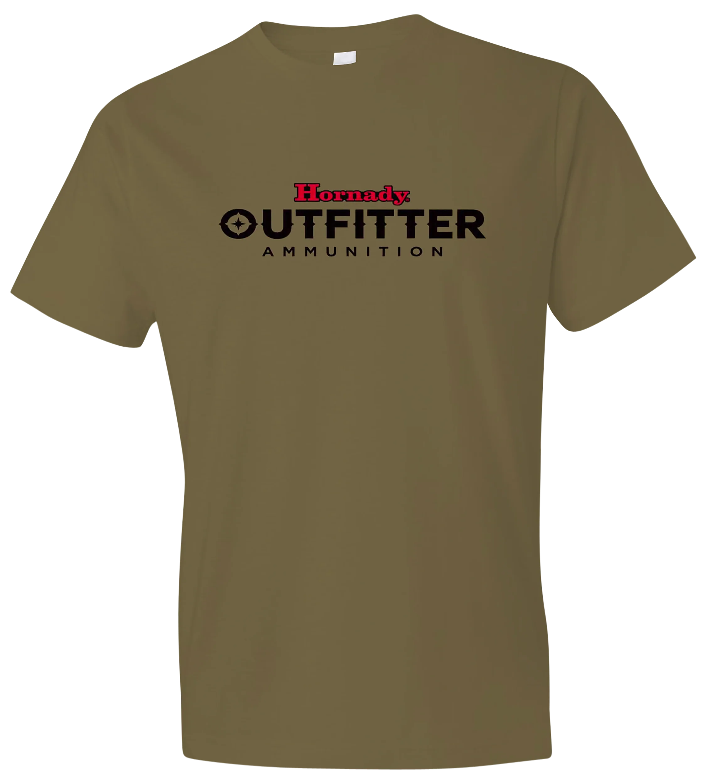 Horizon Design Hornady Big Buck T‑Shirt, Coyote Brown, 100% Cotton, Semi‑Fitted, XL – 31364