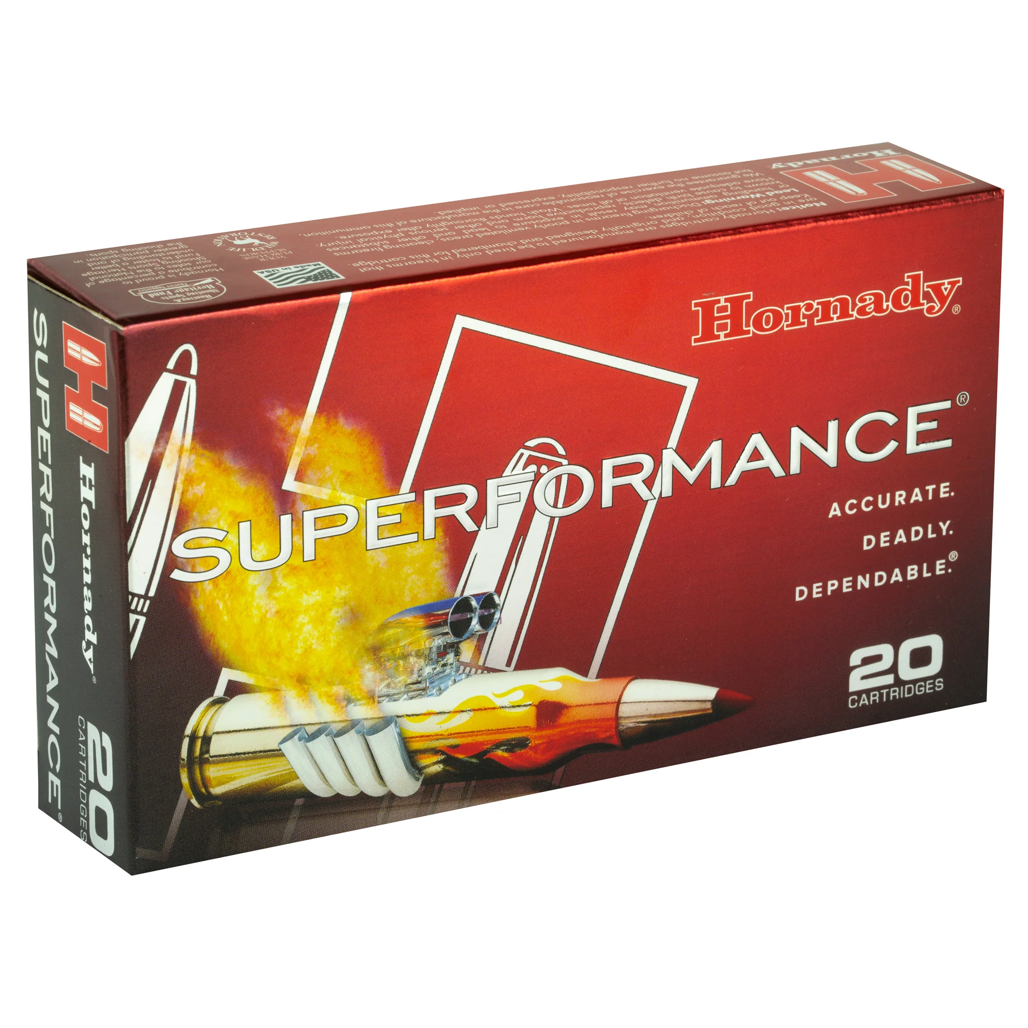 Hornady Superformance .243 Winchester 95 Grain SST Hunting Rifle Ammunition, 20 Rounds 80463 - Image 2