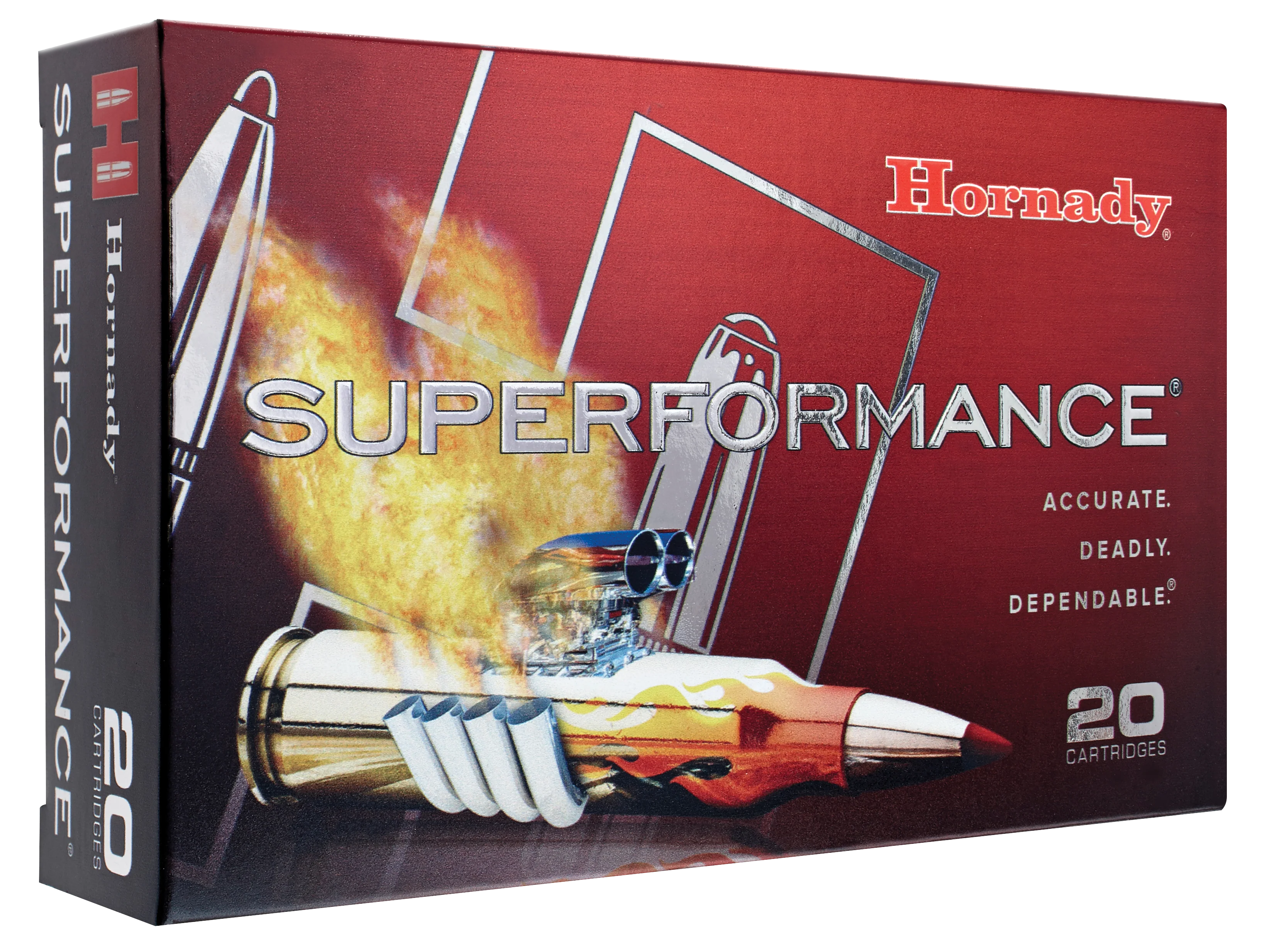 Hornady Superformance .308 Winchester 150gr SST Polymer Tip Hunting Ammo 20-Round Box 80933