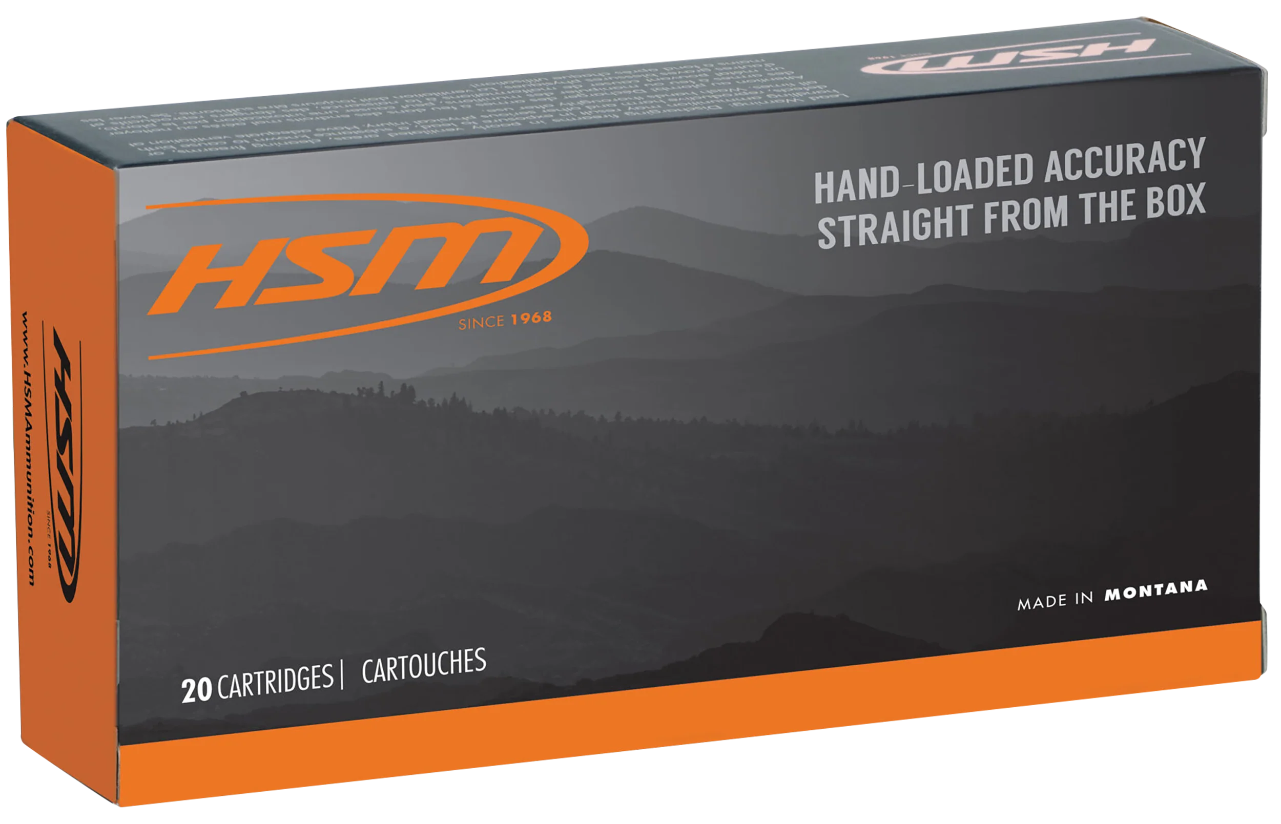 HSM Standard 7mm Remington Magnum 160gr Pointed Soft Point Rifle Ammo 7MMMAG29N
