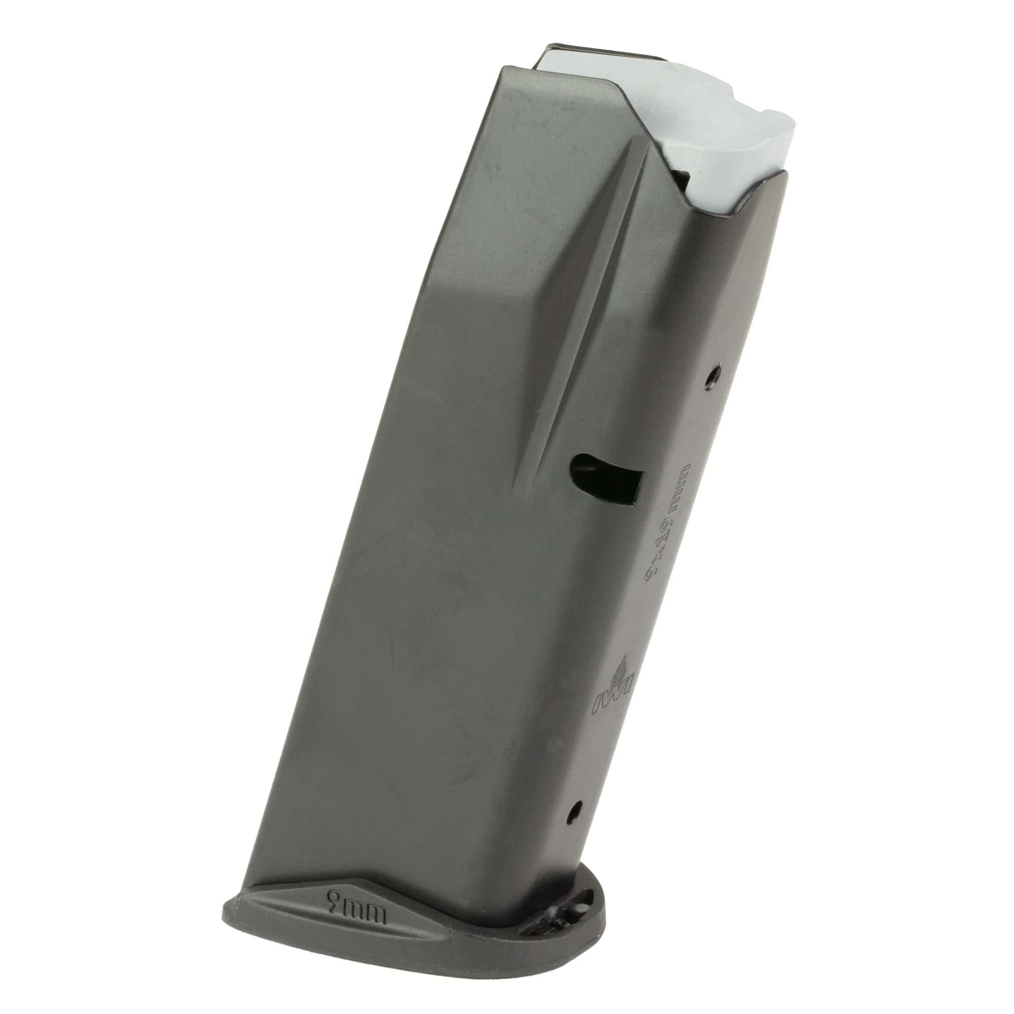 IWI US Masada Slim 9mm 13-Round Magazine, Black Steel/Polymer Baseplate MSL913 - Image 2