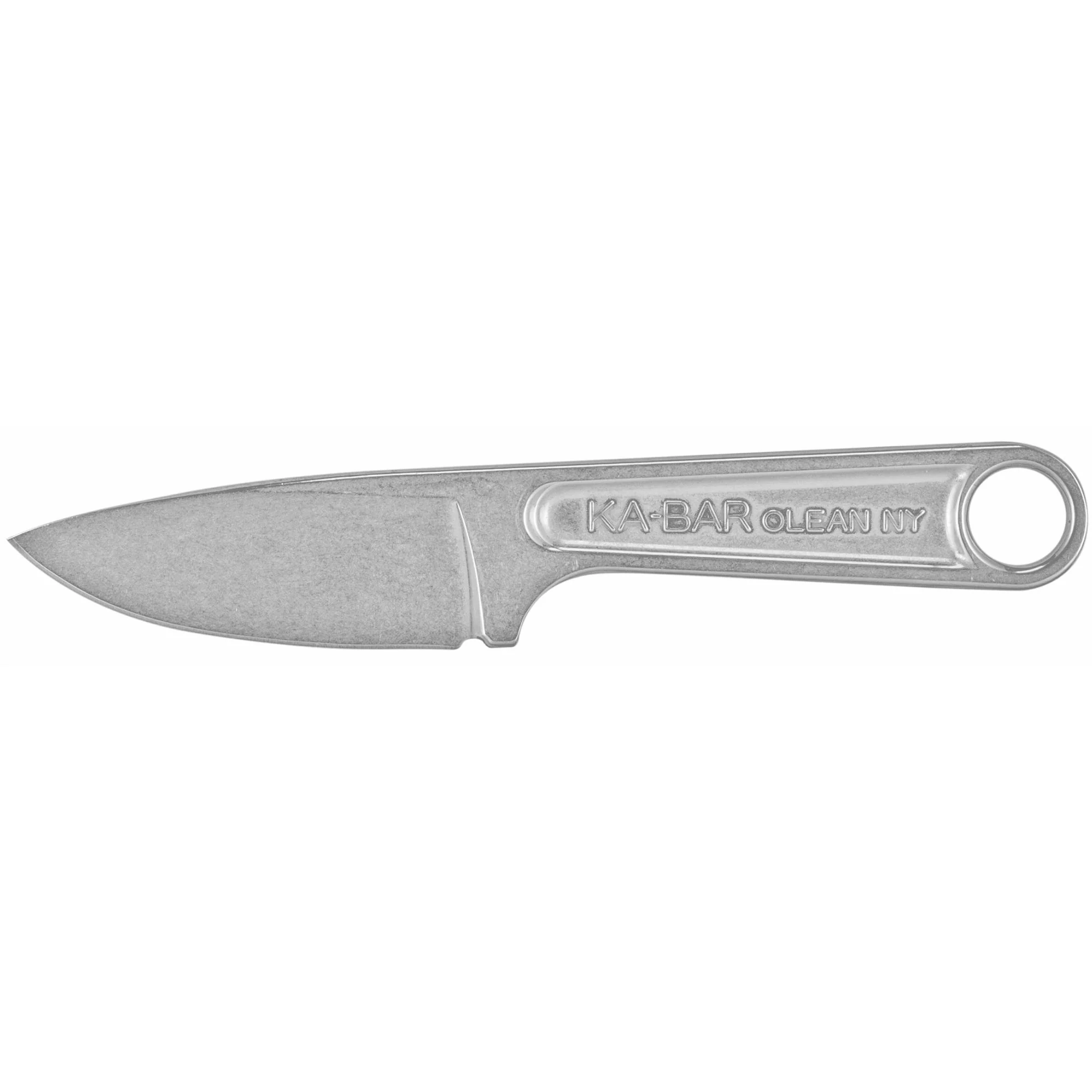 KA-BAR Knives Wrench Knife Fixed Blade, 3.0 in Drop Point, One-Piece 425 Steel, Celcon Sheath – 1119