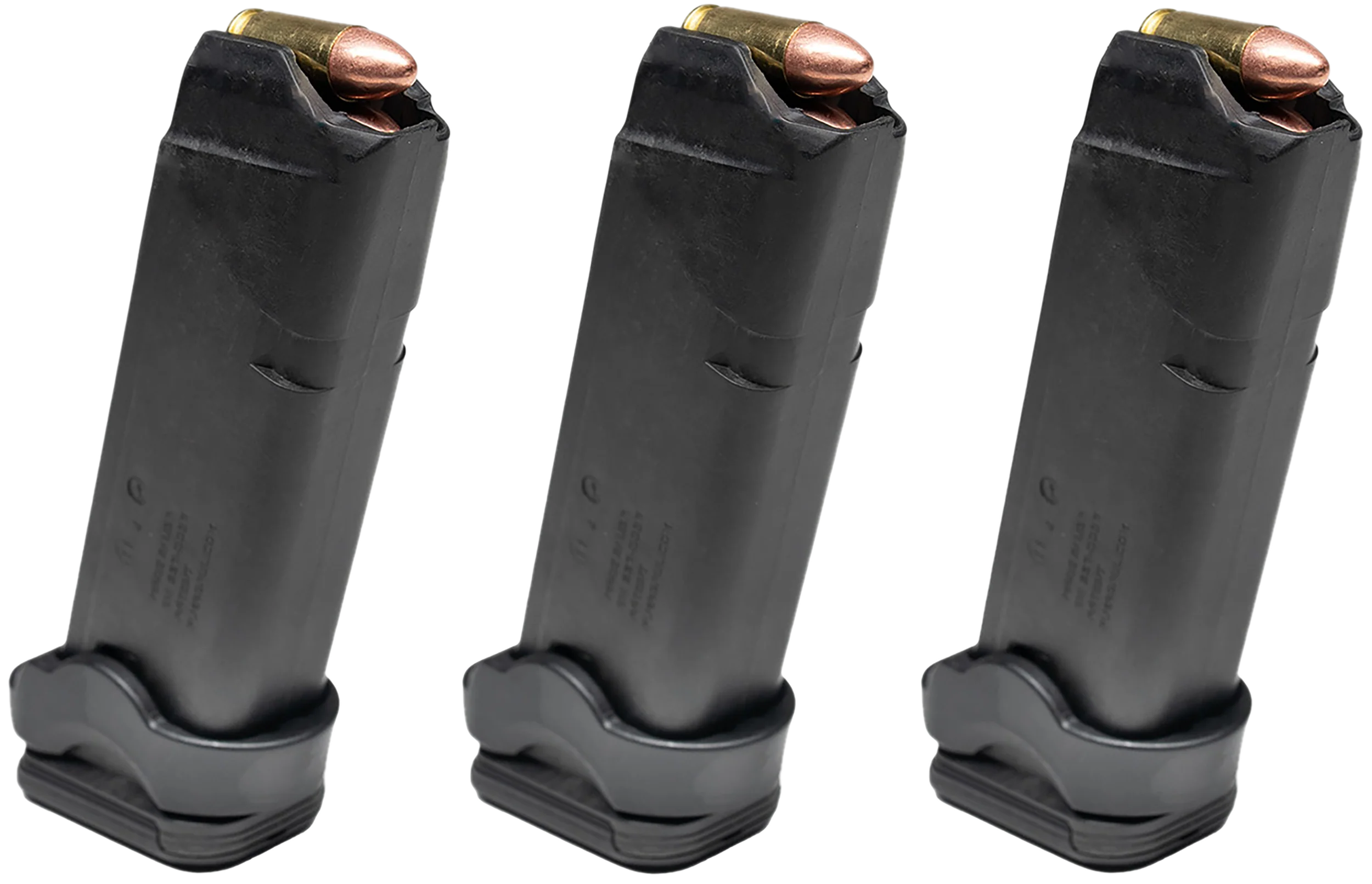 Kel-Tec SUB2000 Magazine Sleeve for Glock 17 Gen 3, Black 3-Pack S2K2213