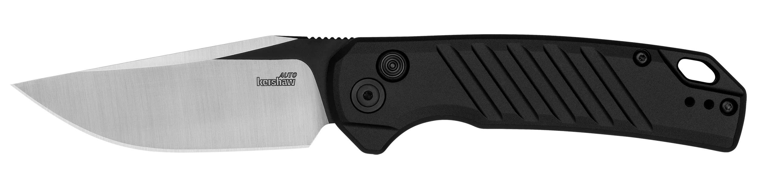 Kershaw Launch 23 Automatic Folding Knife, 3.3 in CPM 154 Blade, Black Aluminum Handle 7305