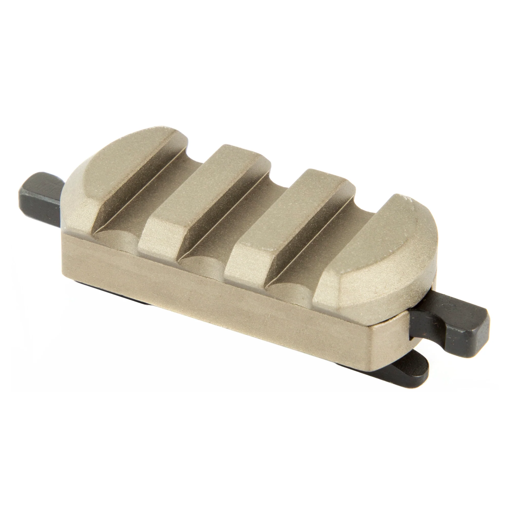 Kinetic Development Group Kinect M-LOK Quick-Detach 3-Slot Picatinny Rail Section, Brown KIN5-100-BRN - Image 2
