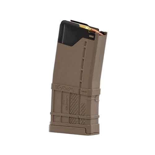 Lancer Systems L5AWM Limited 10/20 Magazine, Flat Dark Earth, 5.56 NATO 10-Round LCRL5AWML1020FDE