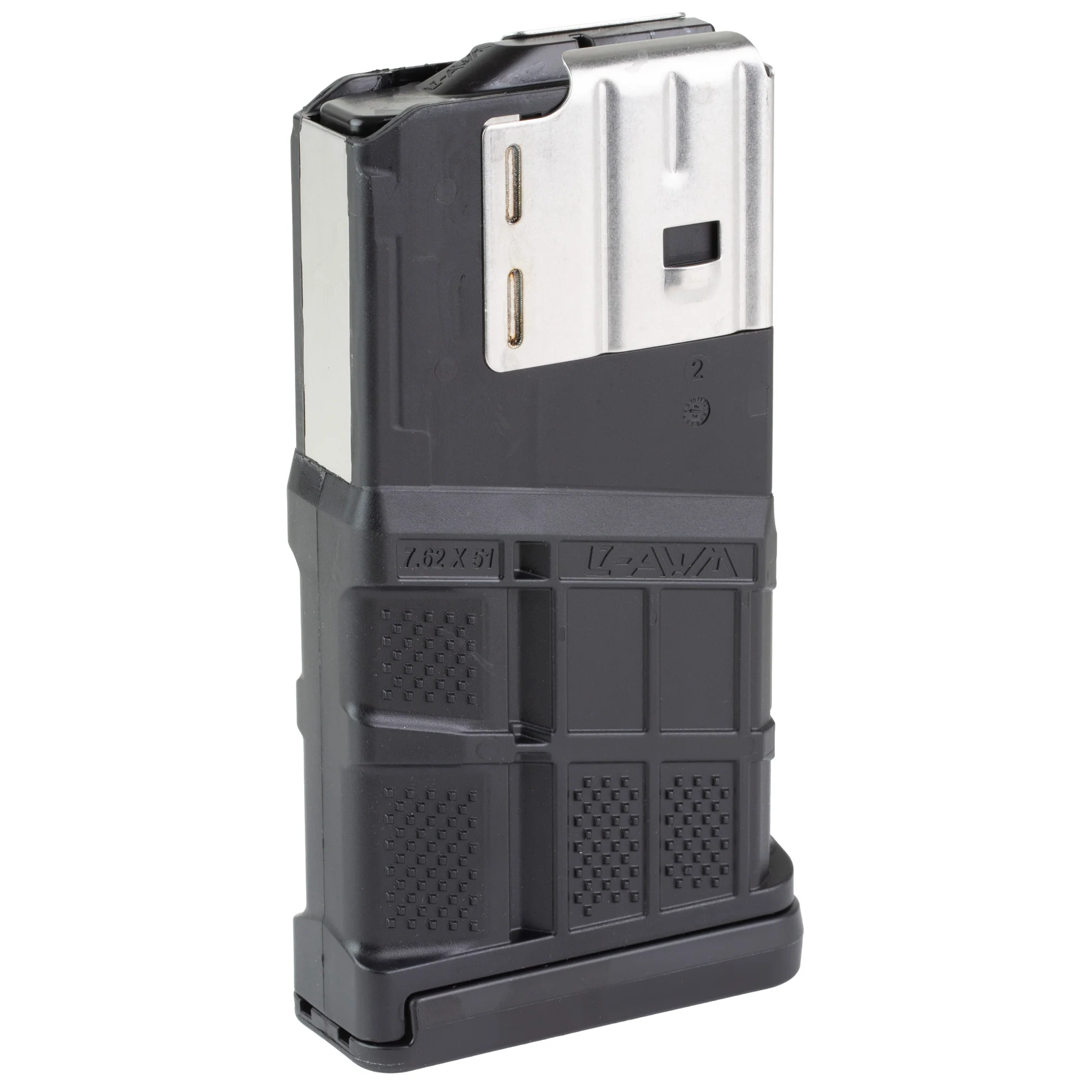 Lancer Systems L7 Advanced Warfighter Gen 2 7.62 NATO .308 20-Round Magazine Black L7-G2-20-BLK