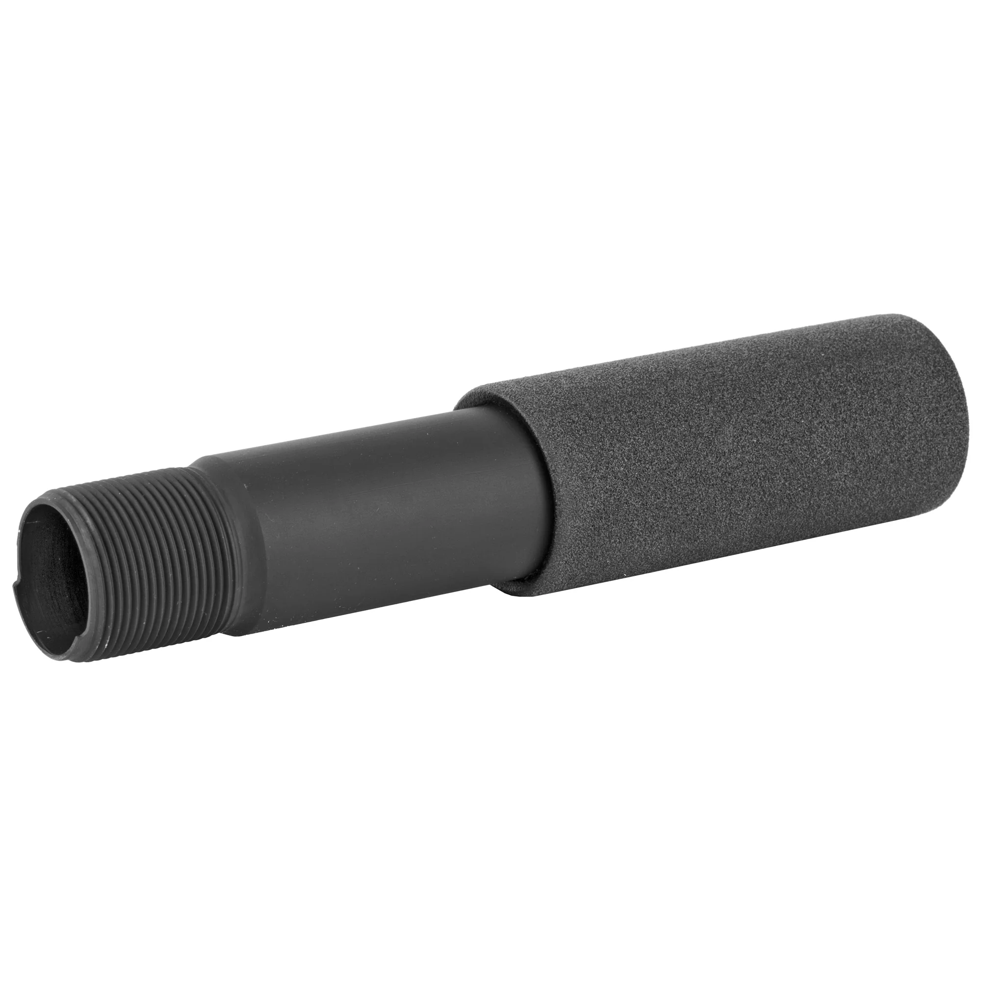 LBE Unlimited AR-15 Pistol Buffer Tube Receiver Extension w/ Foam Sleeve, Black PBT-BLK