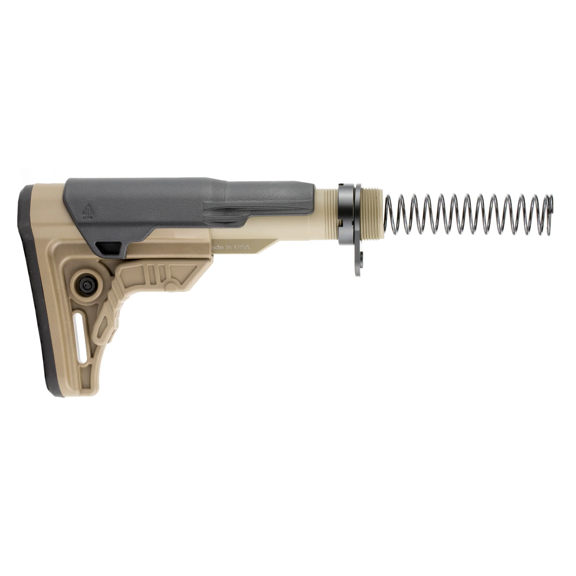 Leapers, Inc. - UTG PRO AR-15 Ops Ready S4 Mil-Spec Stock Kit, Flat Dark Earth, RBUS4DM - Image 3
