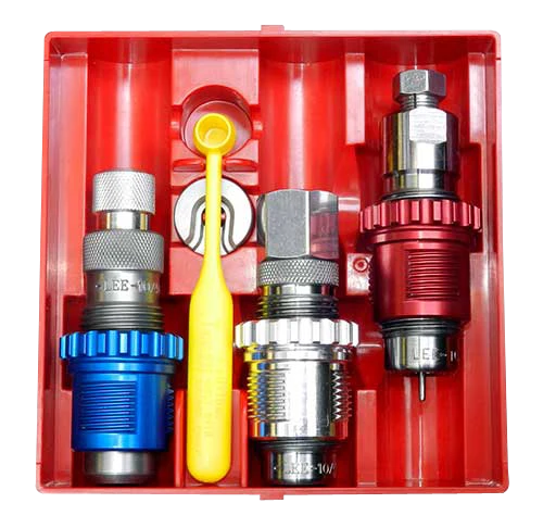 Lee Precision Breech Lock 3-Die Set for .45 ACP, Carbide Sizing Die, Smart Lock Bushings 91883