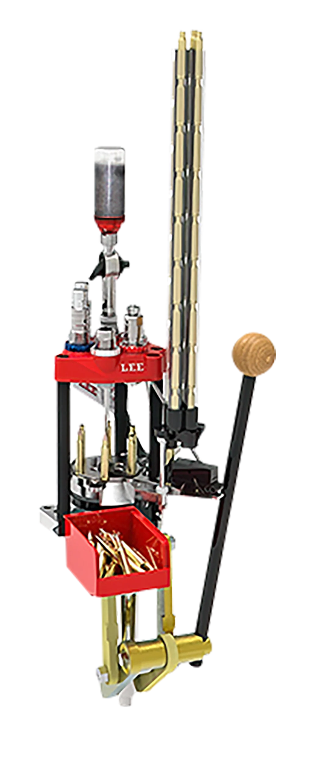 Lee Six Pack Pro Progressive Reloading Press Kit for .45 ACP with Auto Drum Measure 91906