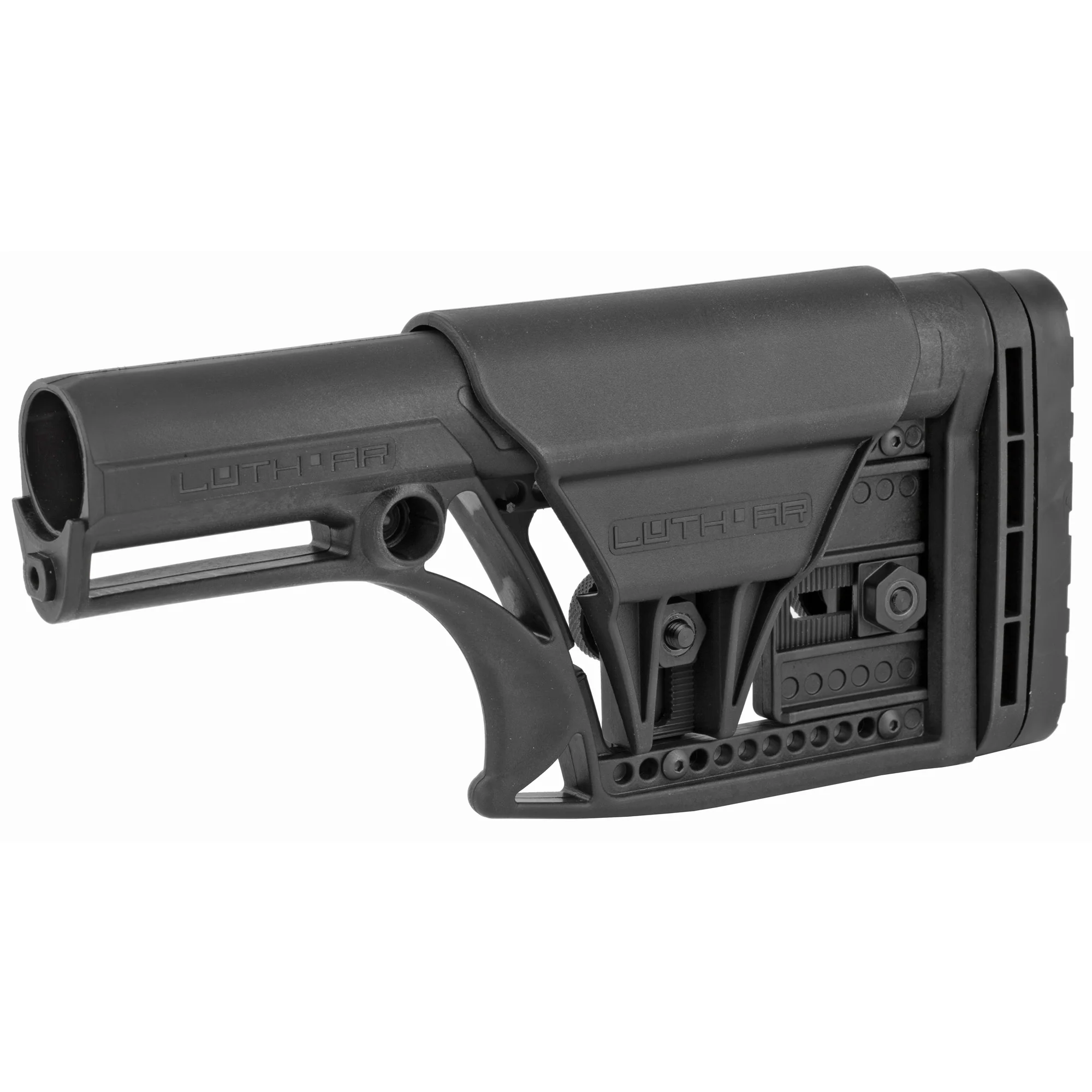 Luth-AR MBA-1 Modular Fixed Rifle Buttstock w/ 3-Axis Adjustable Butt Plate, MBA-1-3AX - Image 3