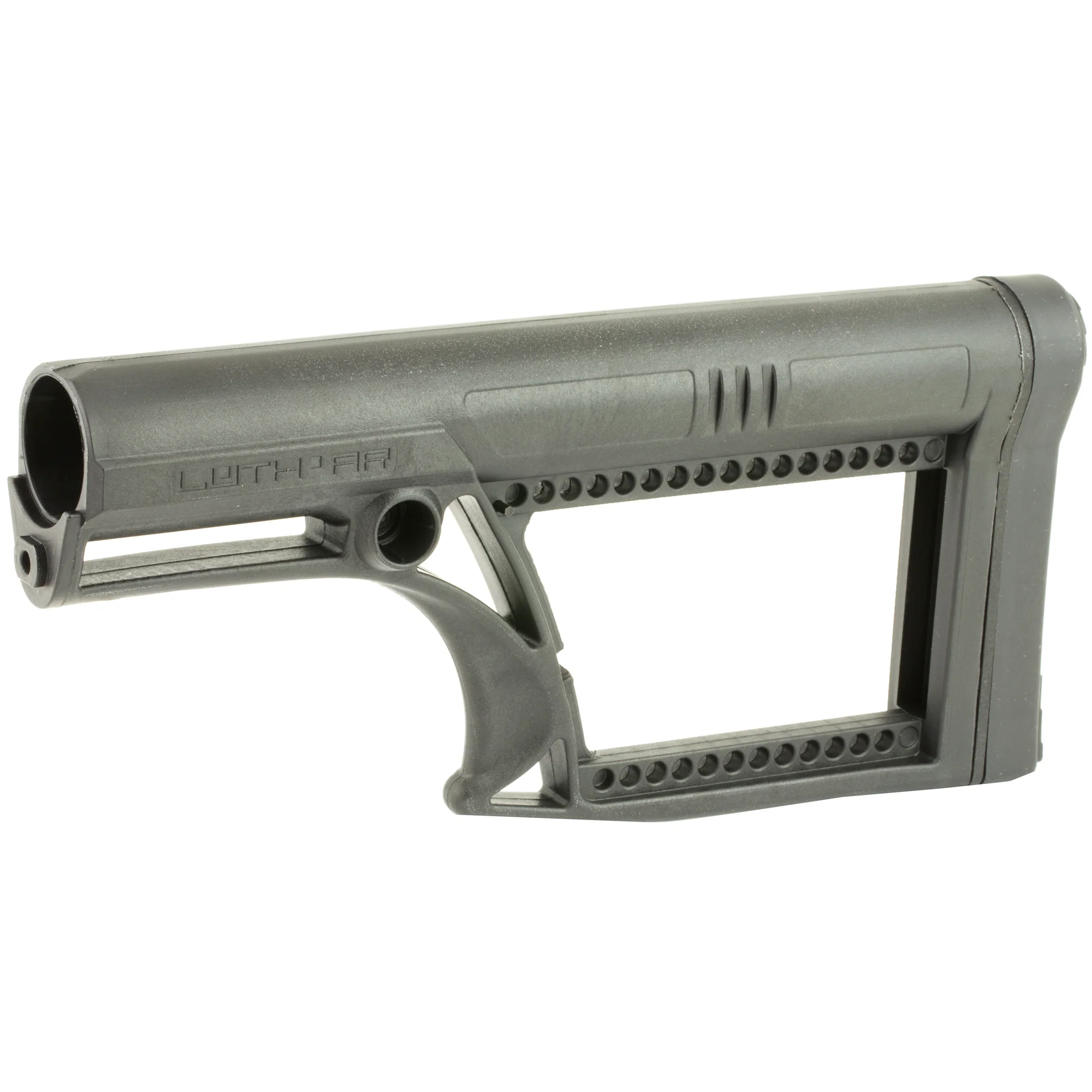 Luth-AR Skullaton MBA-2 Fixed Rifle Stock for AR-15/AR-10, Glass-Filled Nylon, Black MBA-2 - Image 3