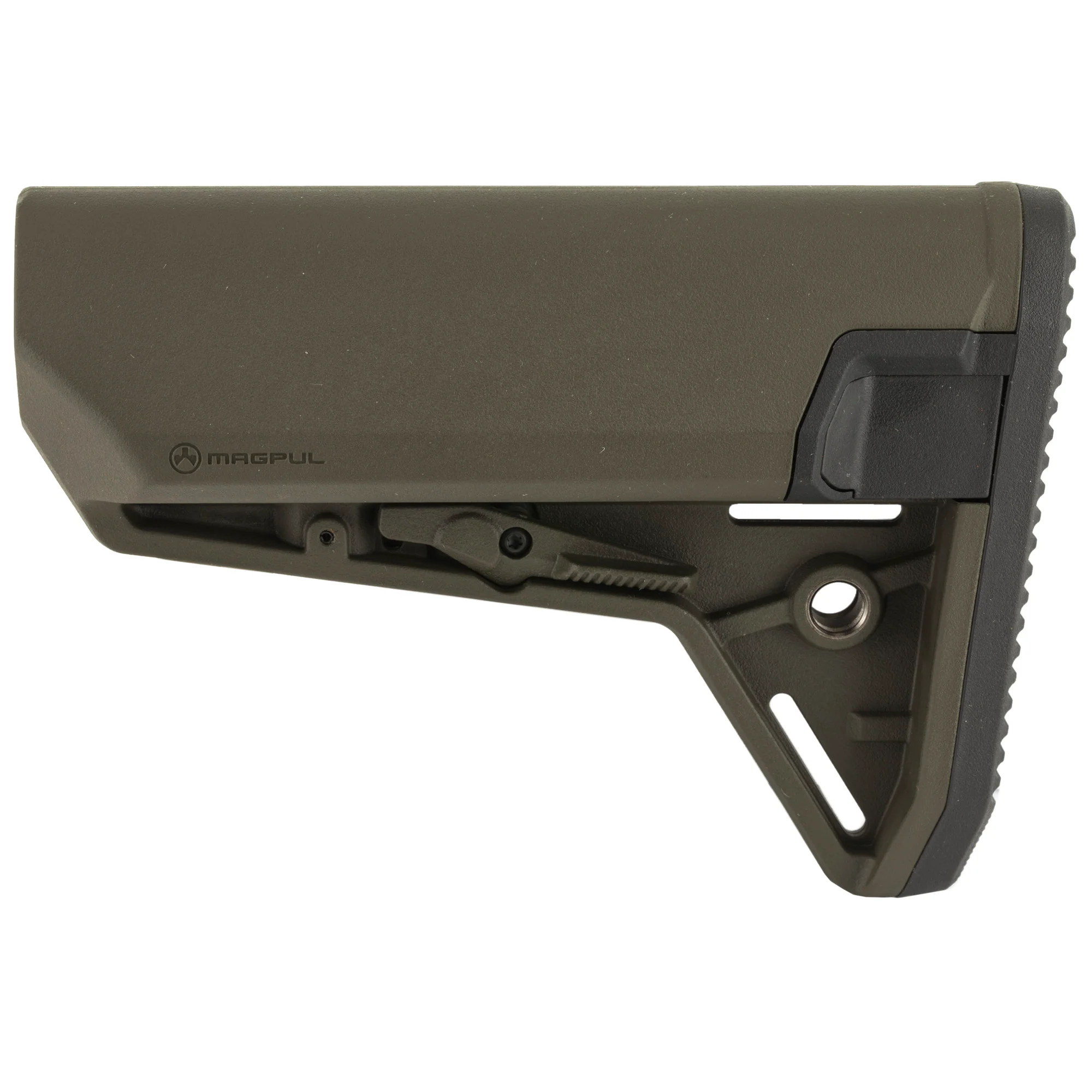 Magpul Industries MOE SL-S Mil-Spec AR-15/M4 Carbine Stock, OD Green, waterproof storage, MAG653-ODG