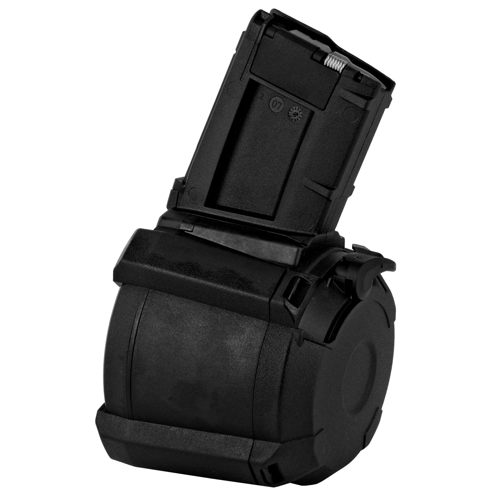 Magpul PMAG D-60 Gen M3 60-Round Drum Magazine for 5.56 NATO/.223, Black MAG576-BLK - Image 2