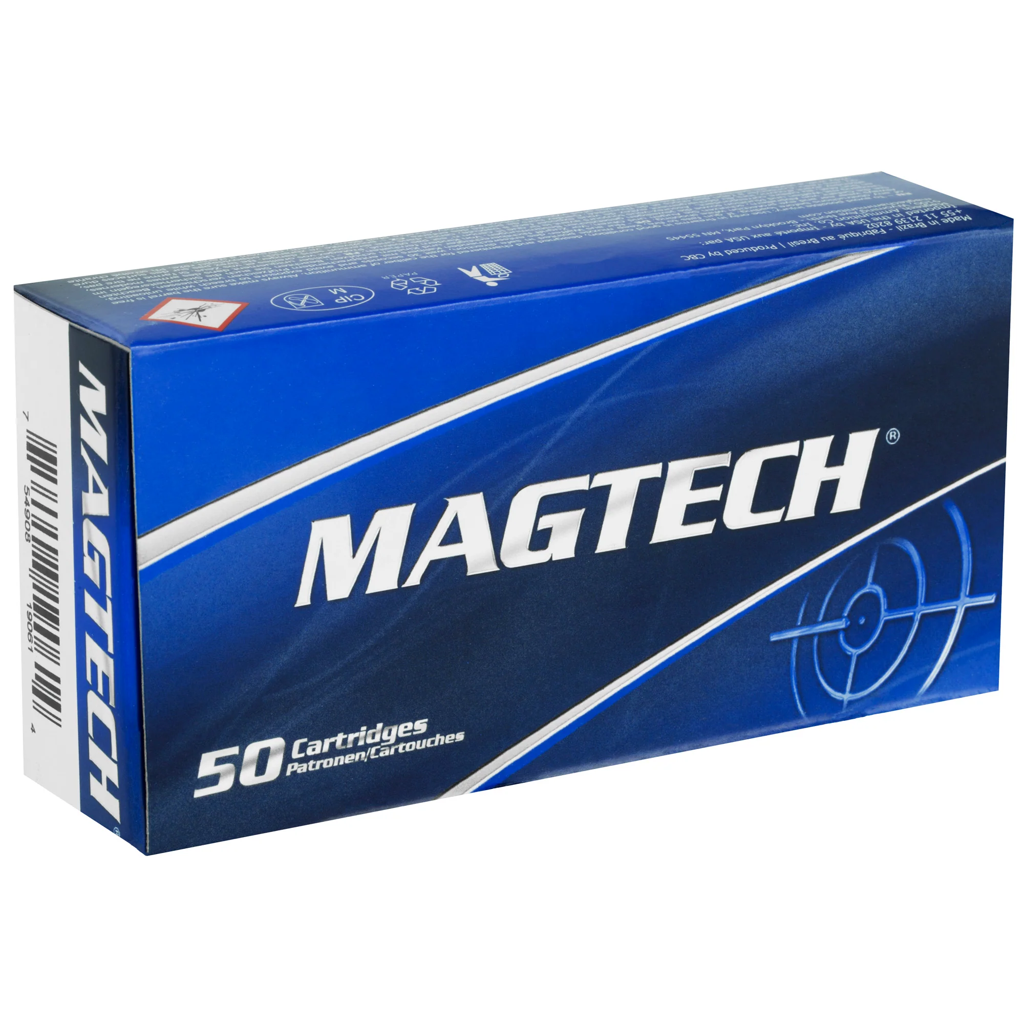Magtech .45 GAP 230 Grain Full Metal Jacket Range Ammo, 50-Round Box / 1000 Case 45GA - Image 2