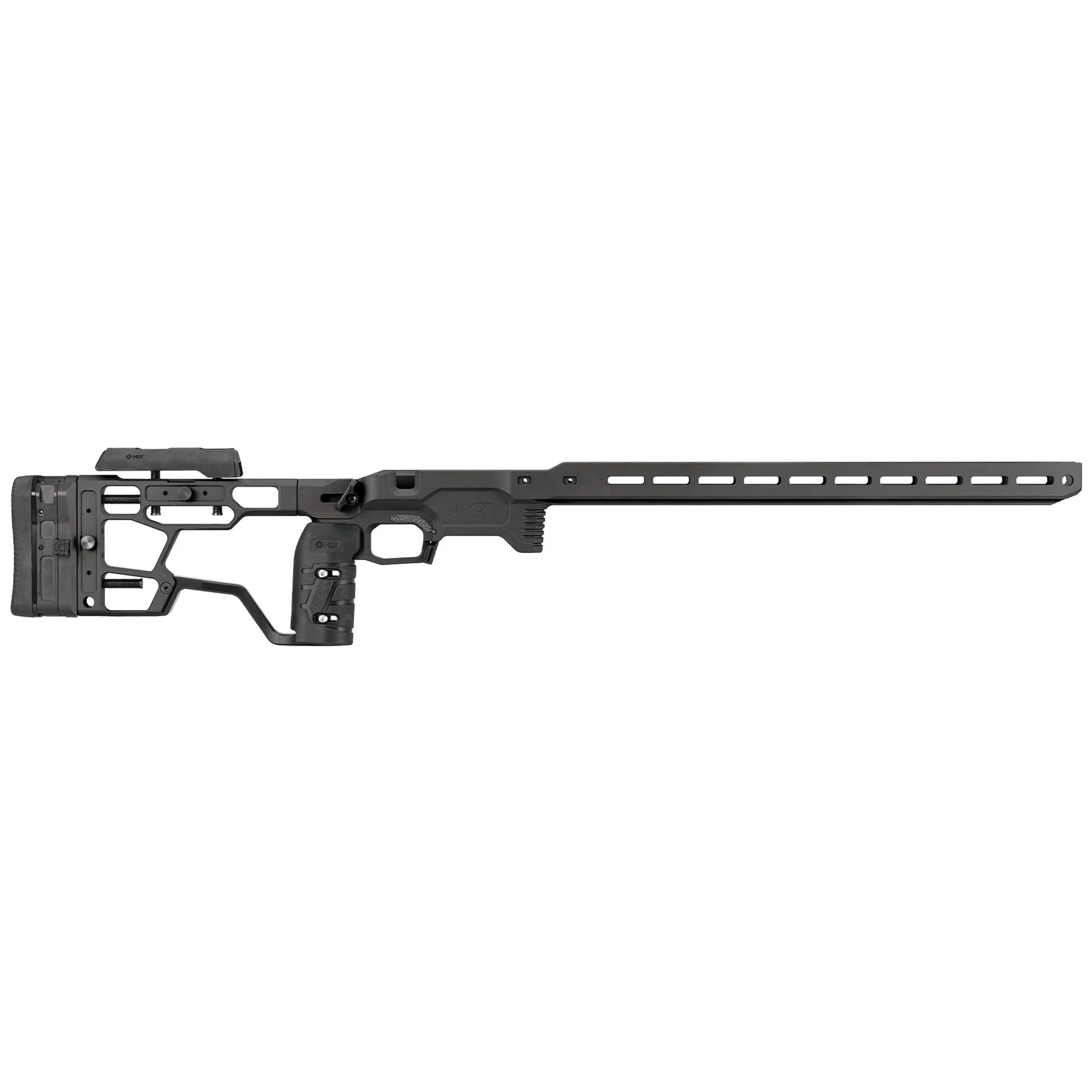 MDT ACC Elite Rifle Chassis System for Remington 700 Short Action, Cerakote Black 106557-BLK