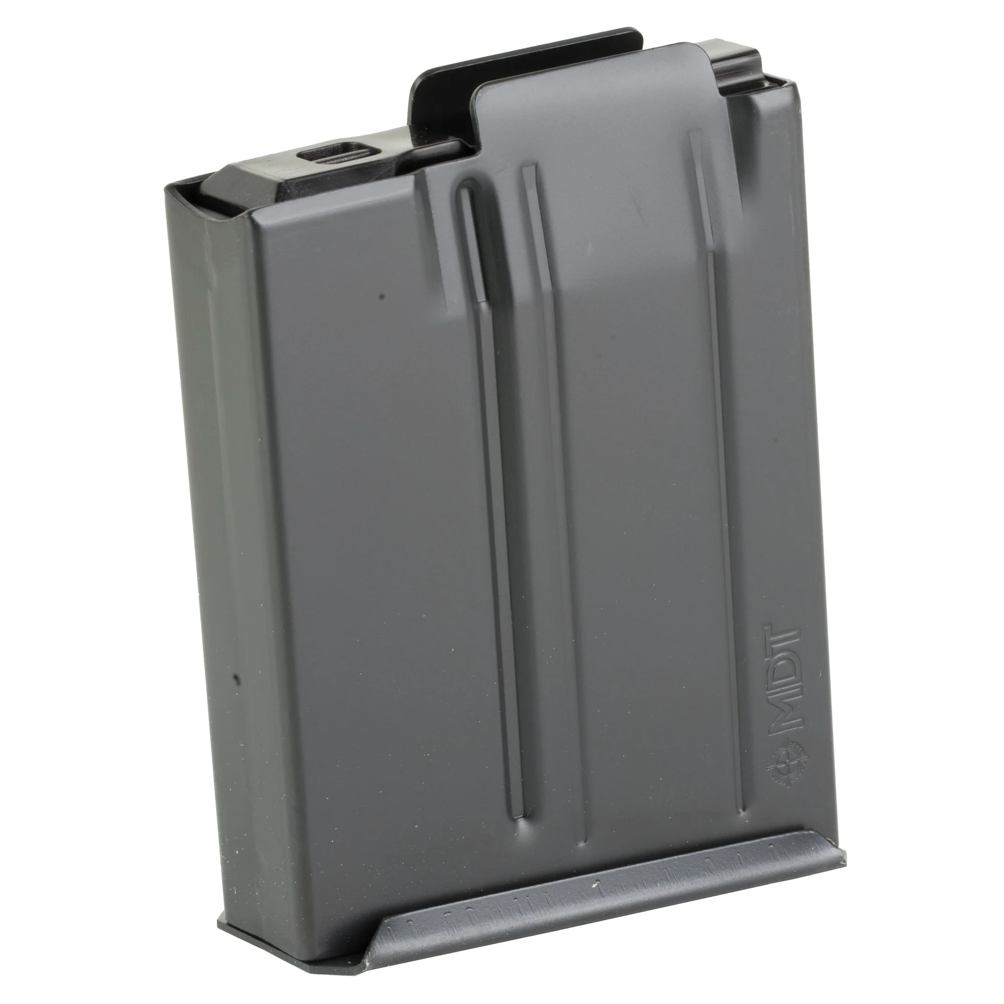MDT AICS-Pattern Metal Magazine for 6mm ARC/6.5 Grendel, 12-Round Black 105627-BLK