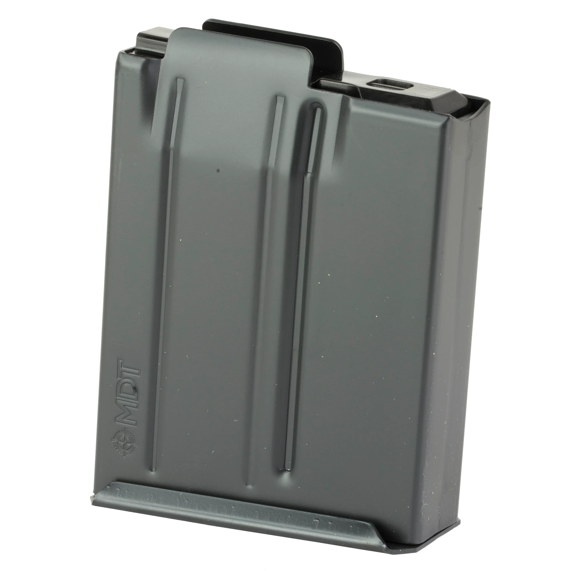 MDT AICS-Pattern Metal Magazine for 6mm ARC/6.5 Grendel, 12-Round Black 105627-BLK - Image 2