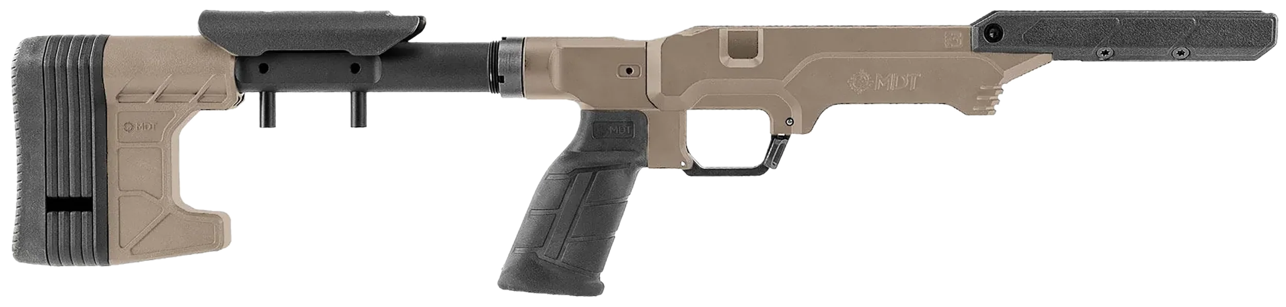 MDT The Worker LSS Gen3 Stock/Chassis System FDE for Remington 700 Short Action 114636FDE