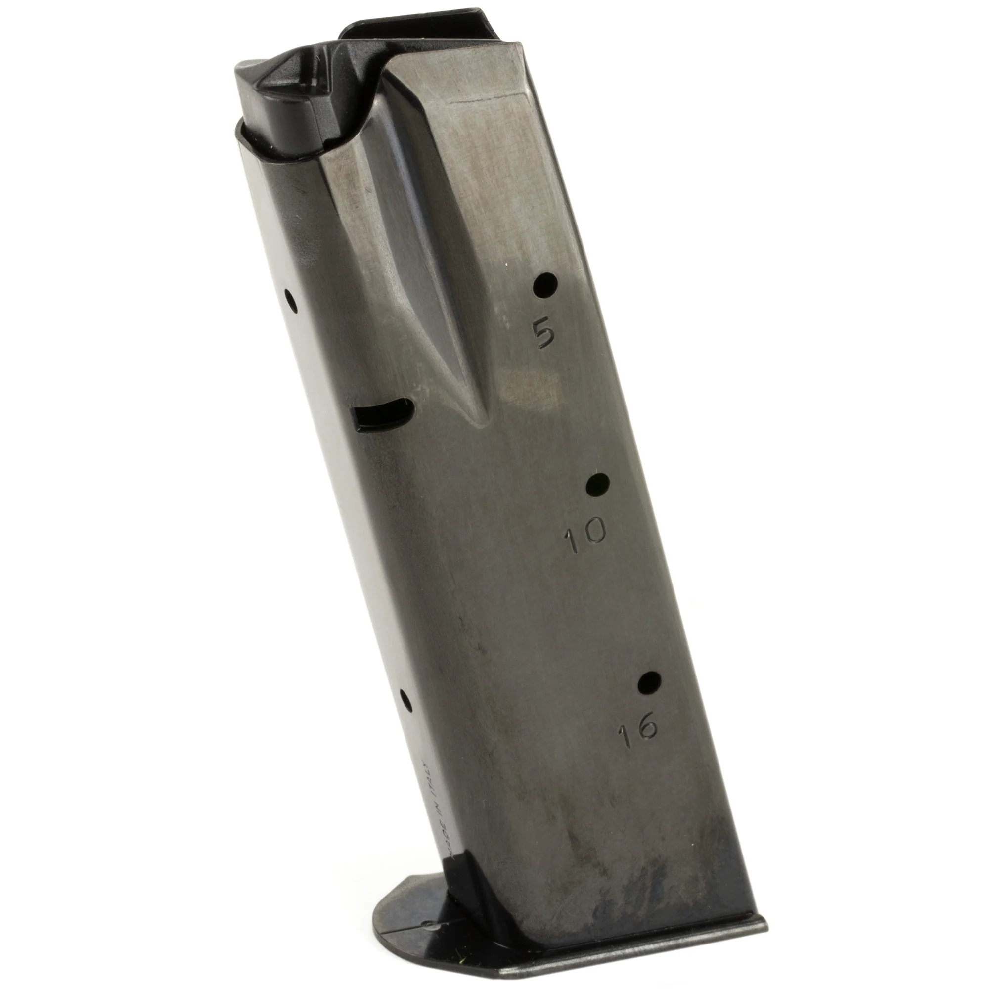 Mec-Gar CZ 75B 9mm 16-Round Blued Steel Magazine, Heat Treated, MGCZ7516B