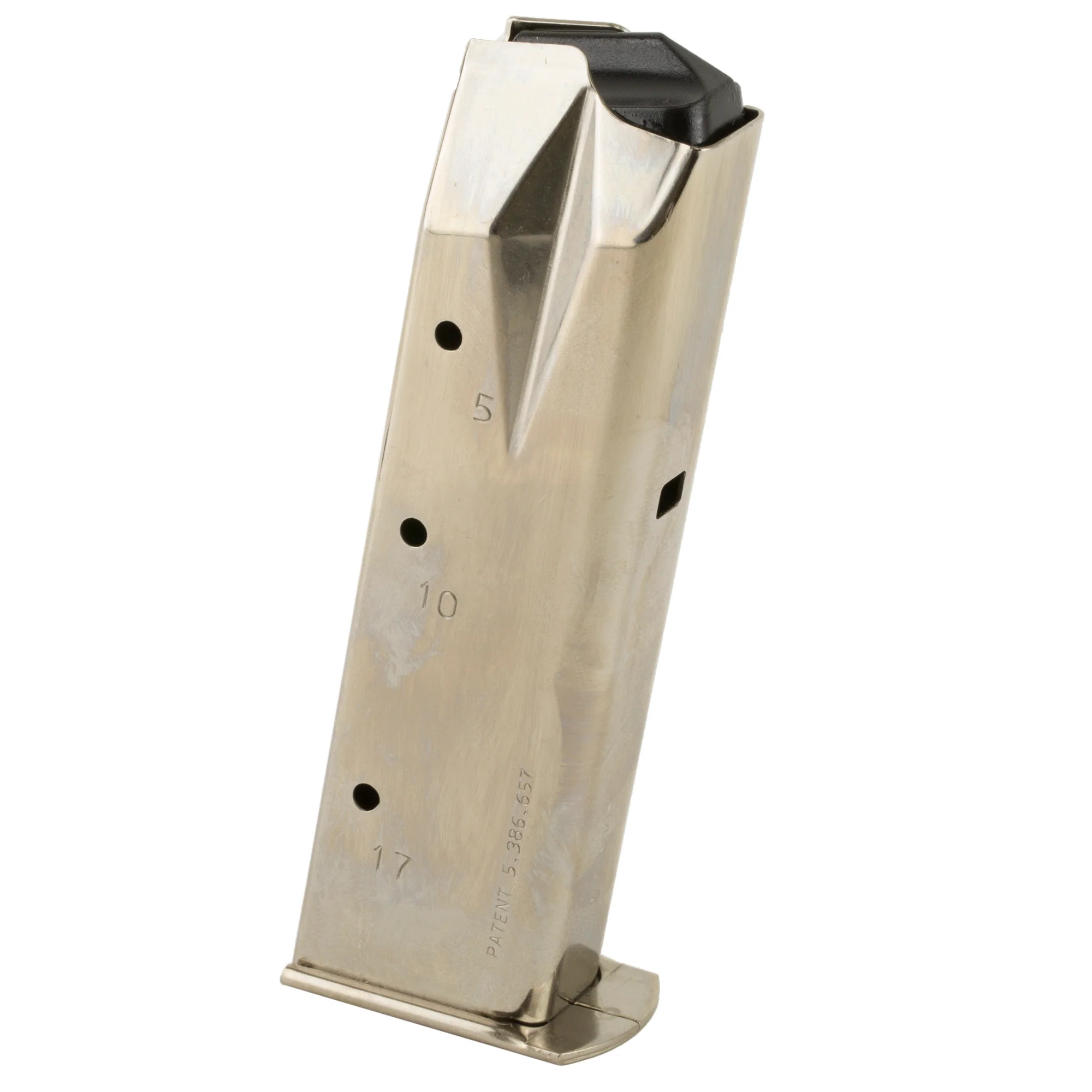 Mec-Gar USA Ruger P85/P89/P93/P94/P95 9mm 17-Round Nickel Magazine MGRP8517N - Image 2
