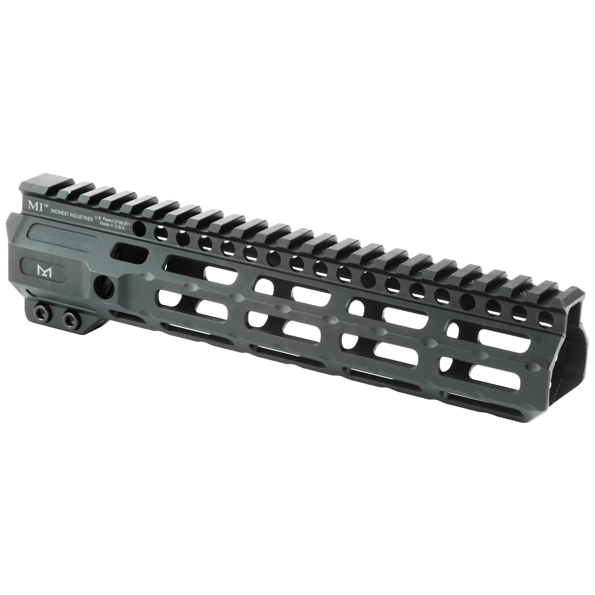 Midwest Industries Combat Rail 9.25in M-LOK Free-Float AR-15 Handguard w/ Picatinny Top MI-CRM9.25 - Image 2