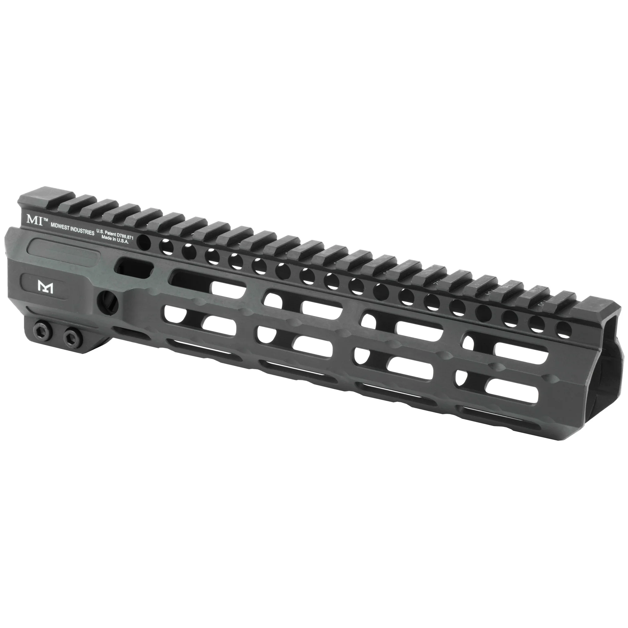 Midwest Industries Combat Rail 9.5in Free Float M-LOK Handguard w/ Picatinny Top MI-CRM9.5 - Image 2