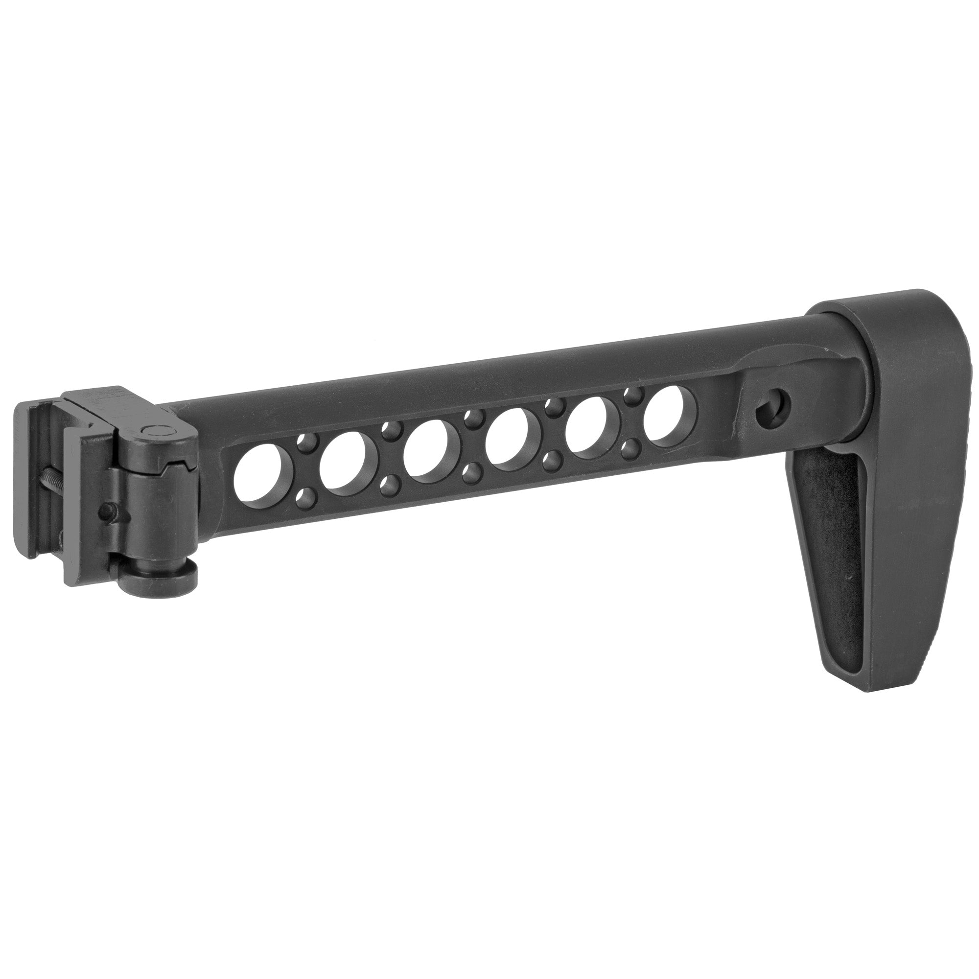 Midwest Industries Side-Folding Picatinny Stock, Lightweight Skeletonized Design, MI-STAP-SF-LWS - Image 3