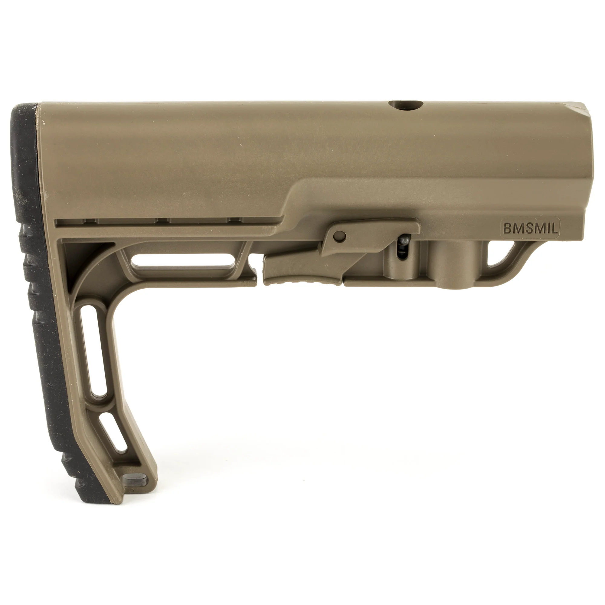 Mission First Tactical Battlelink Minimalist Mil-Spec Collapsible Stock, Scorched Dark Earth BMSMIL-SDE - Image 2
