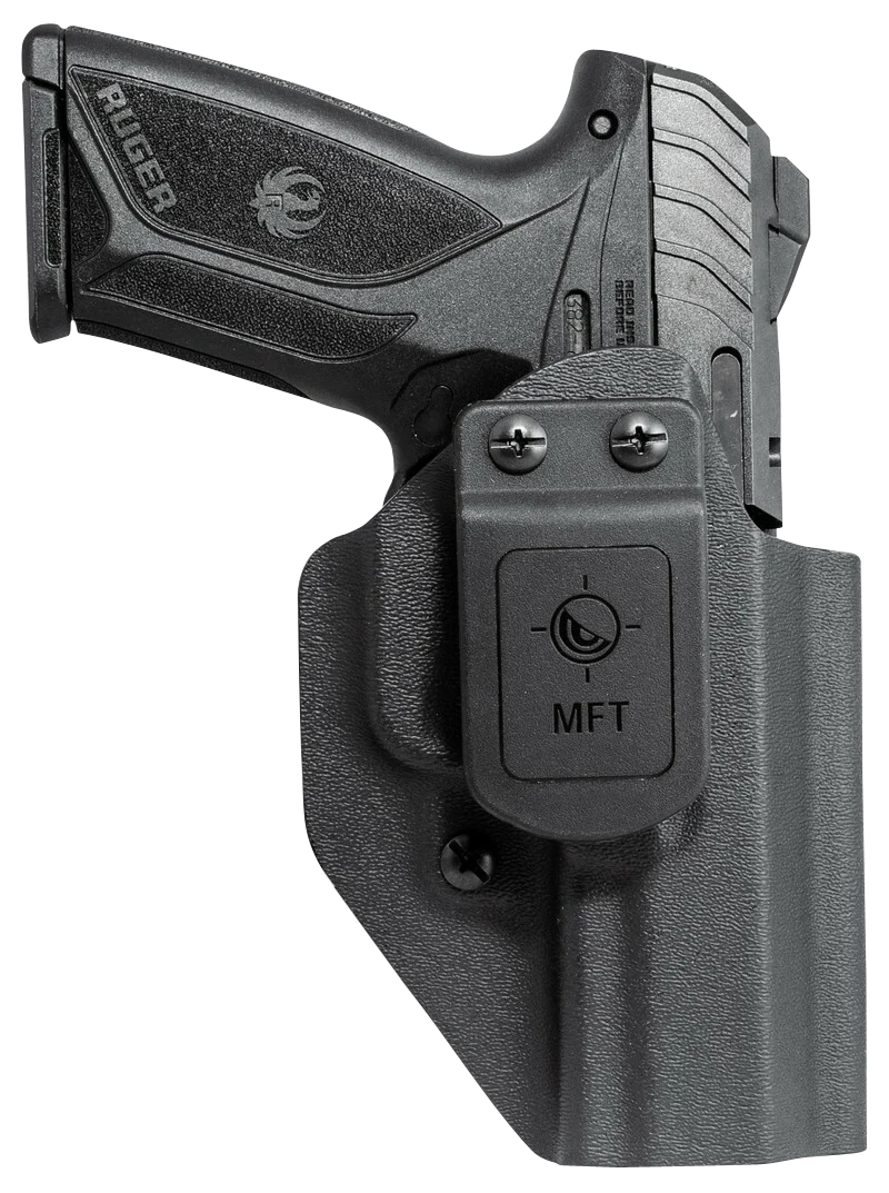 Mission First Tactical Appendix IWB/OWB Holster for Ruger Security-9, Ambidextrous, 1.5 in Belt Clip, HRUSEC9AIWBABL