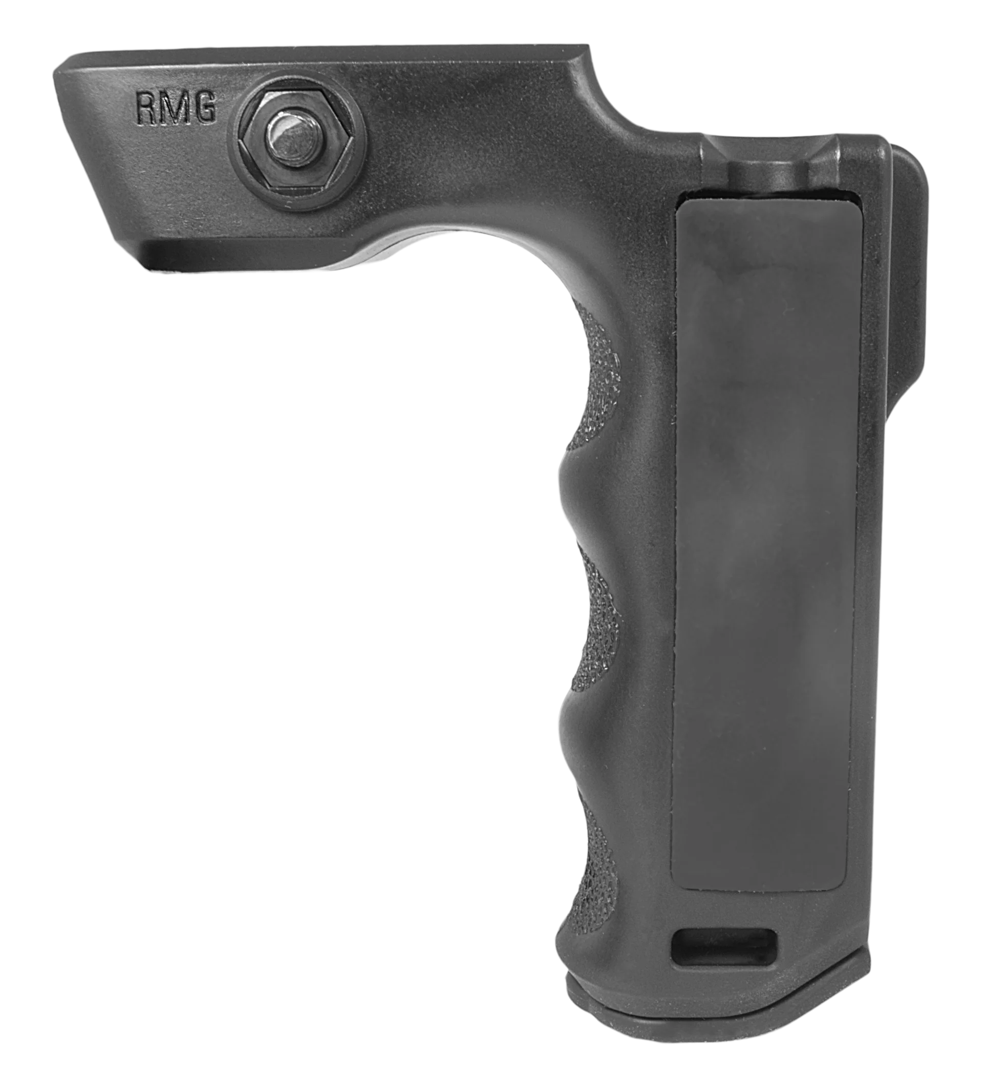 Mission First Tactical React Magwell Grip – Black Polymer Vertical Grip for AR-15/M4/M16/HK416, RMG