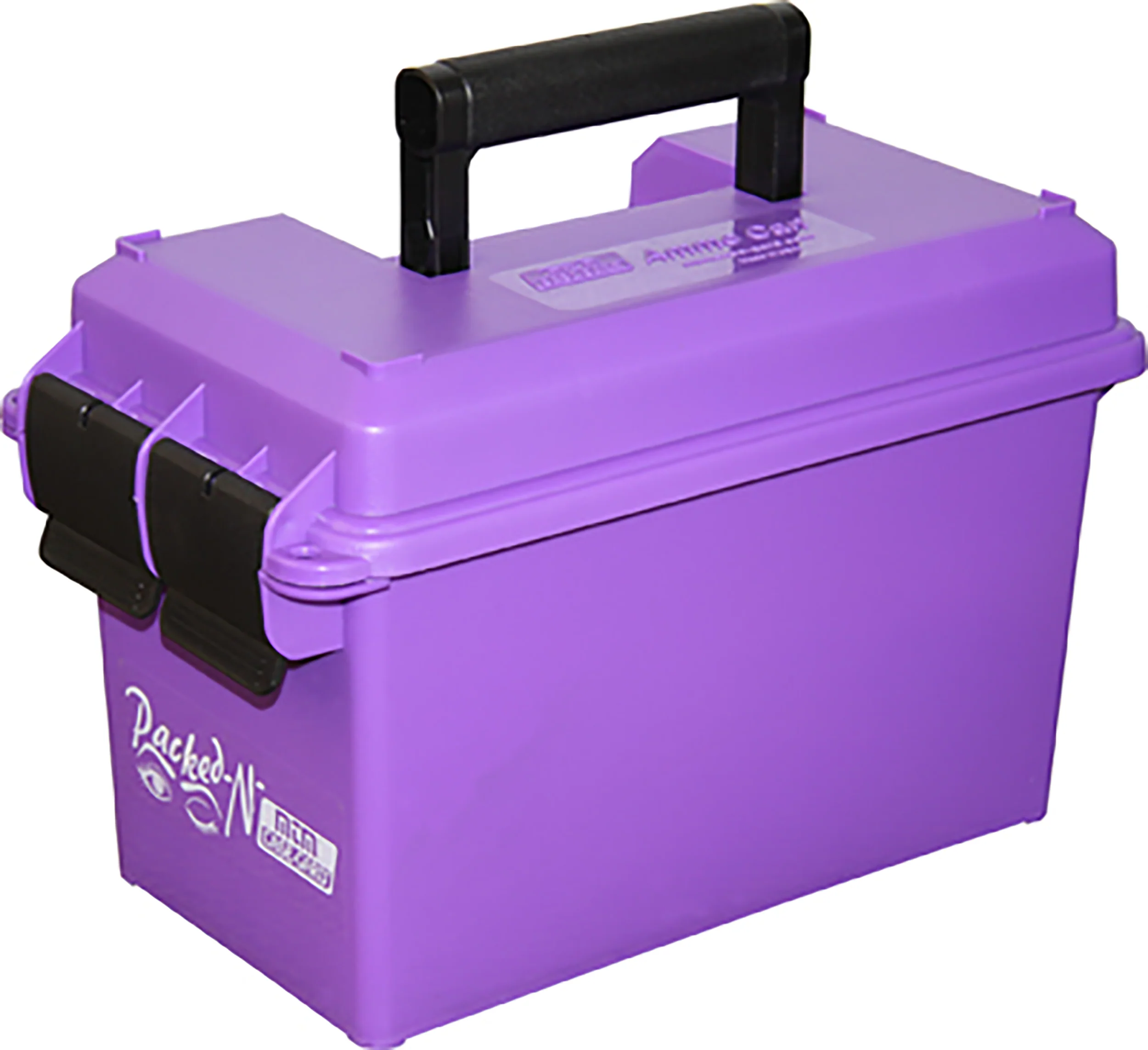 MTM Case-Gard 50 Cal Ammo Can, Purple Polypropylene, Water-Resistant O‑Ring Seal, AC50C25